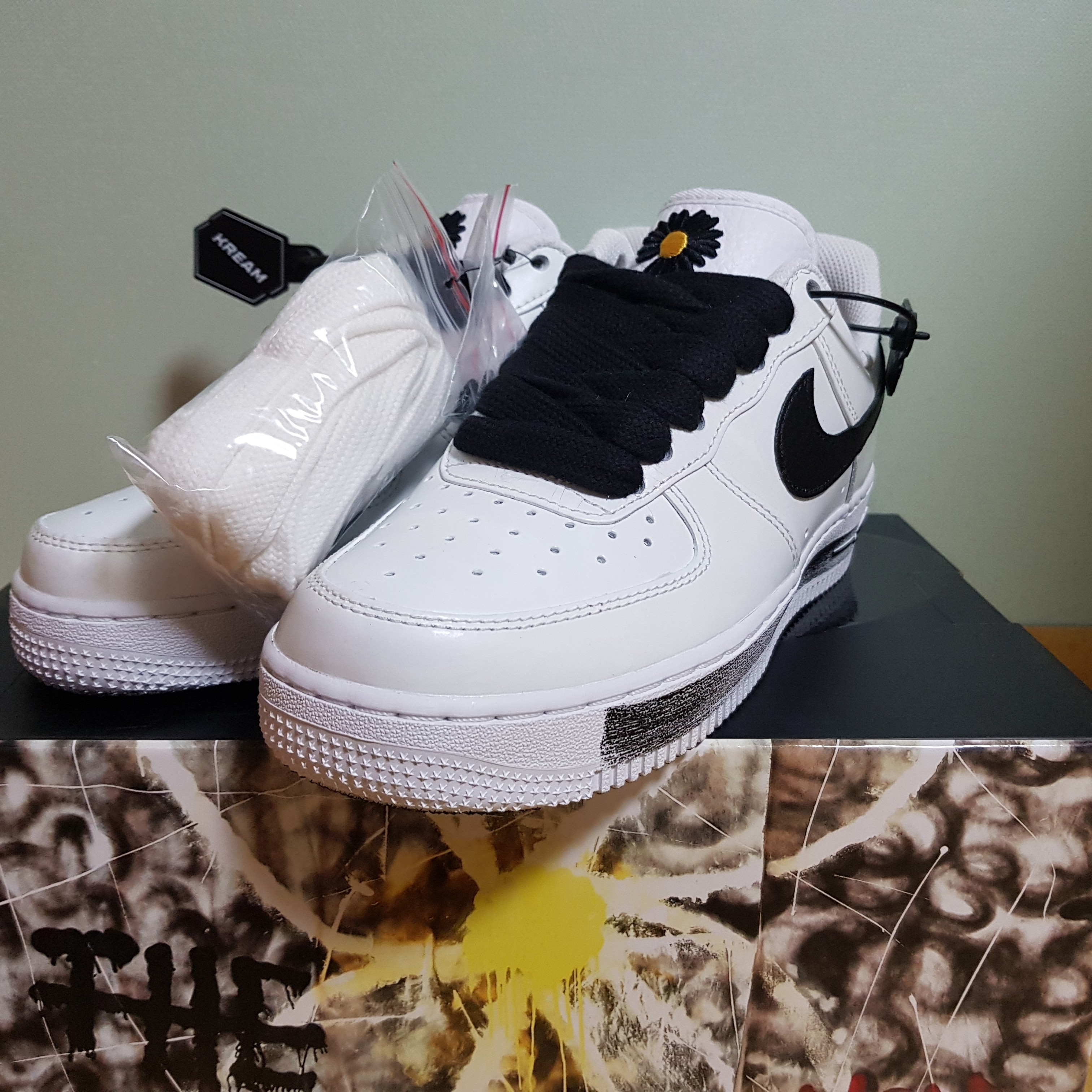 Nike x Peaceminusone Air Force 1 Low Para-Noise 2.0 착용 스타일