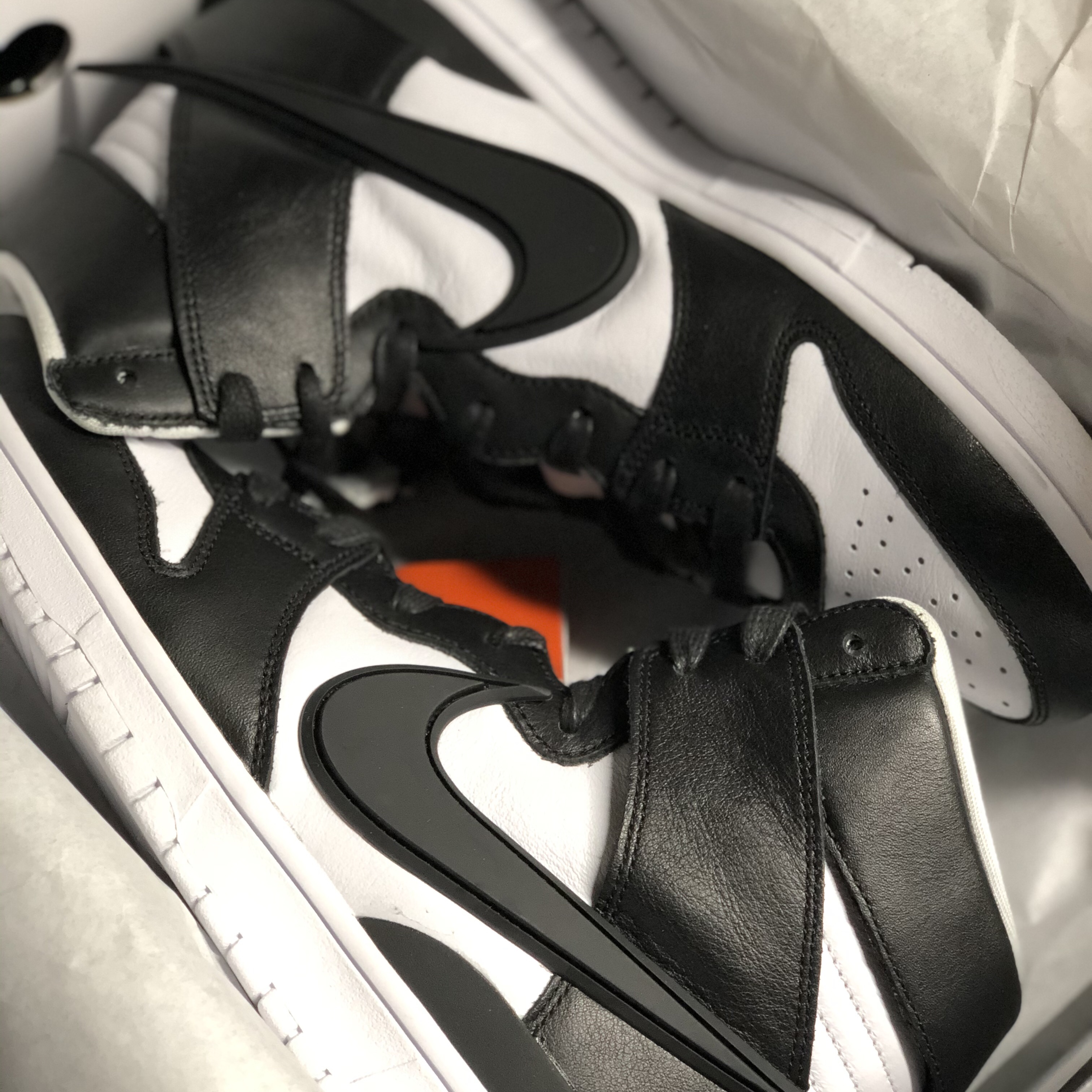 Nike x Ambush Dunk High Black 착용 스타일