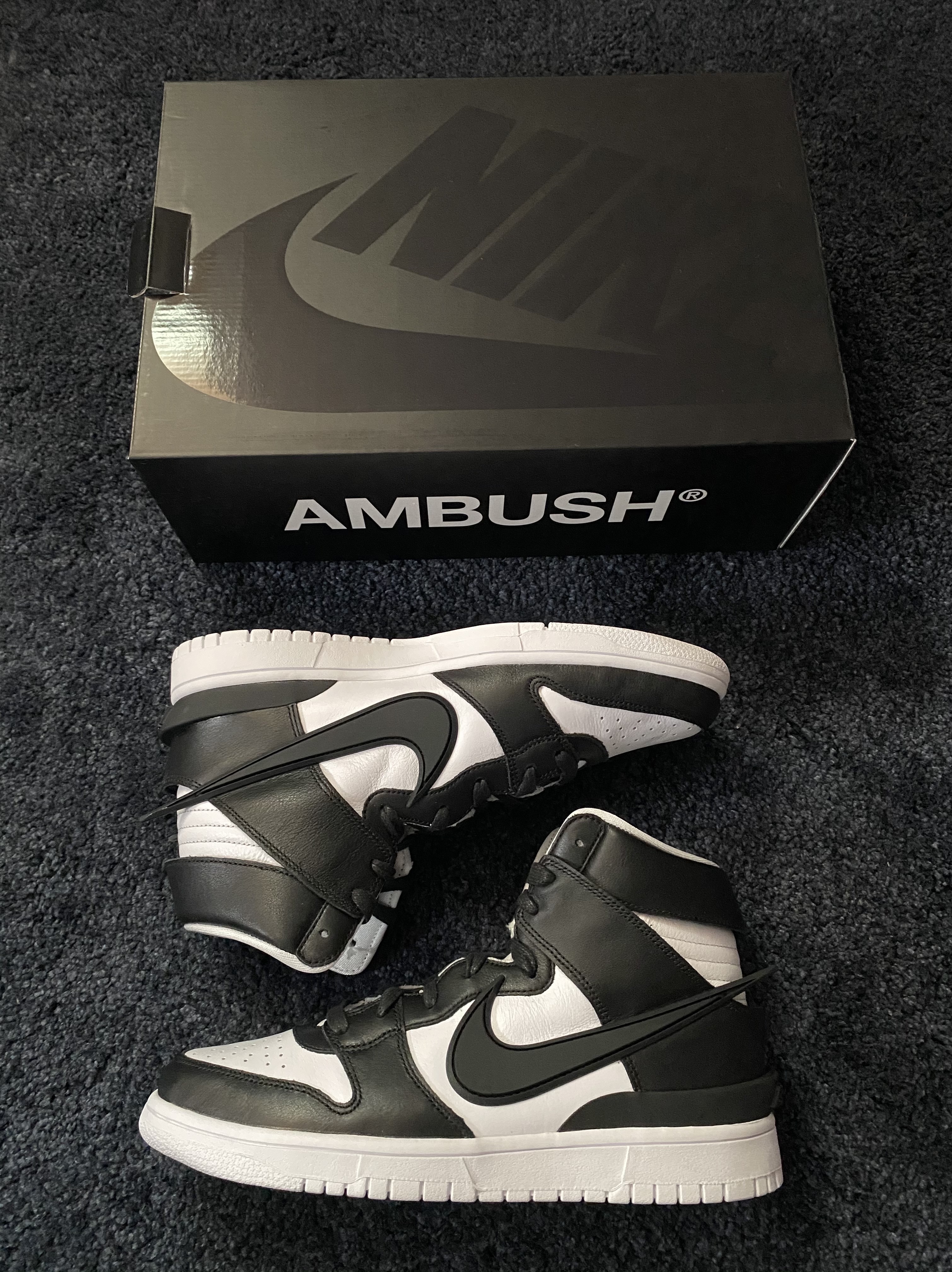Nike x Ambush Dunk High Black 착용 스타일