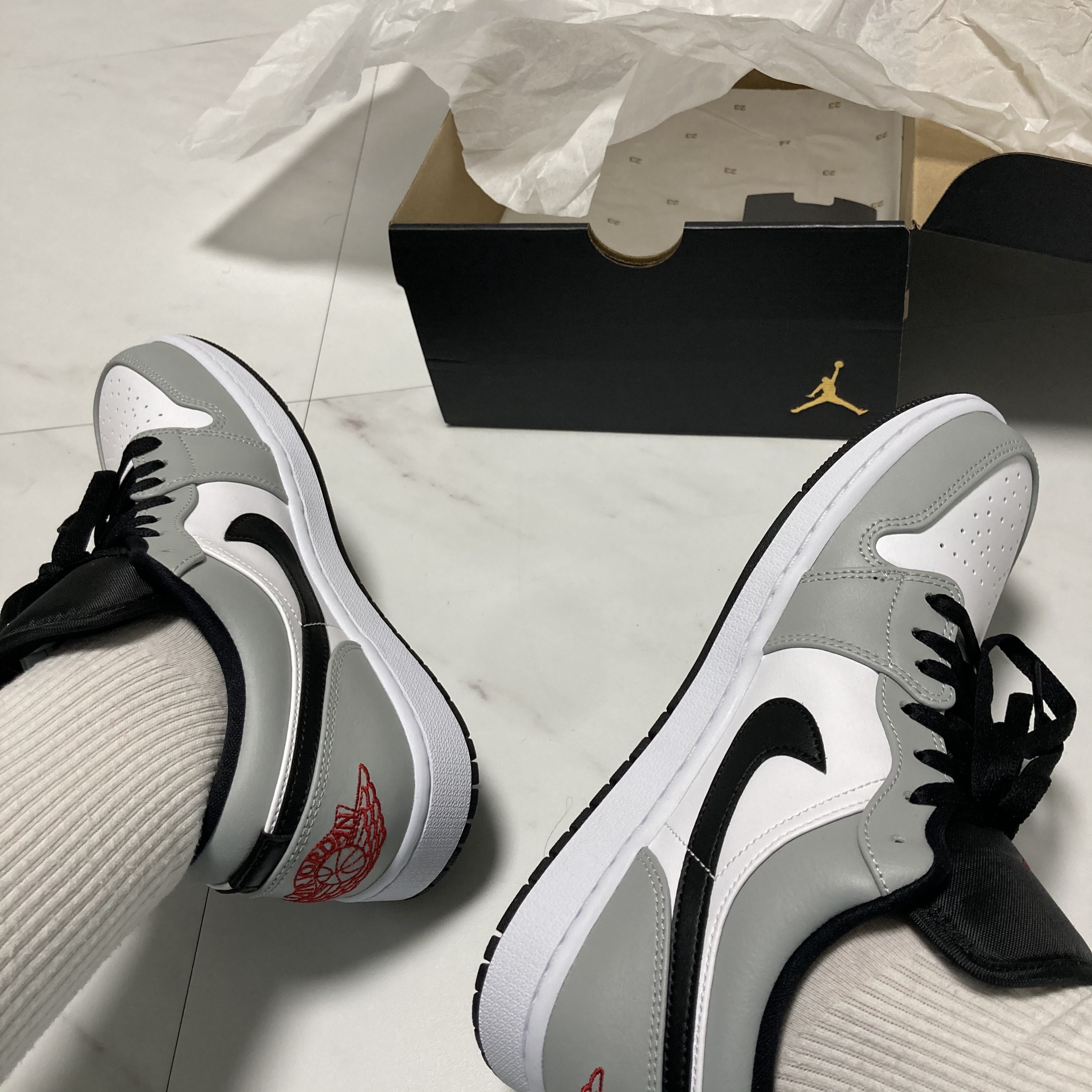Jordan 1 Low Light Smoke Grey 착용 스타일