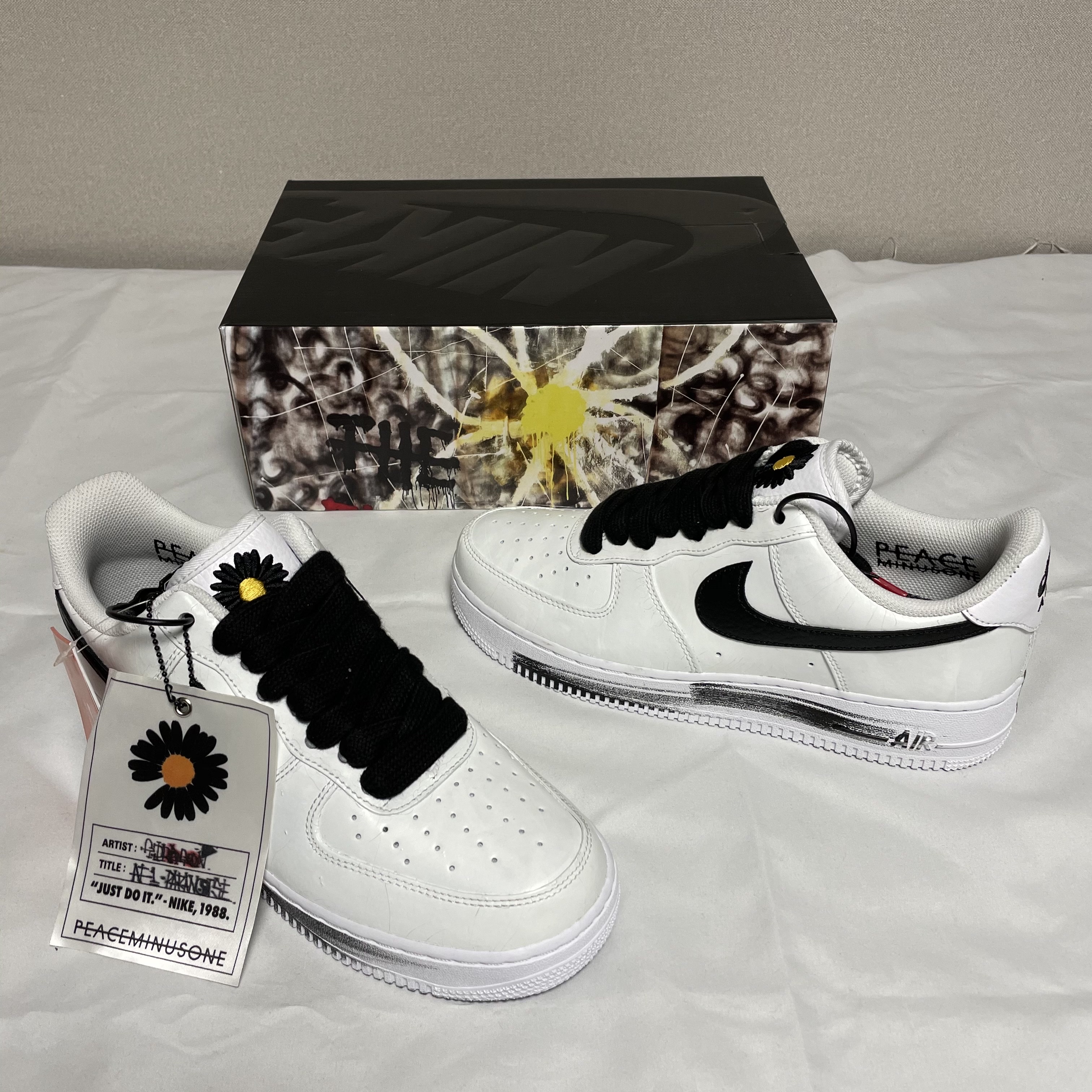 Nike x Peaceminusone Air Force 1 Low Para-Noise 2.0 착용 스타일