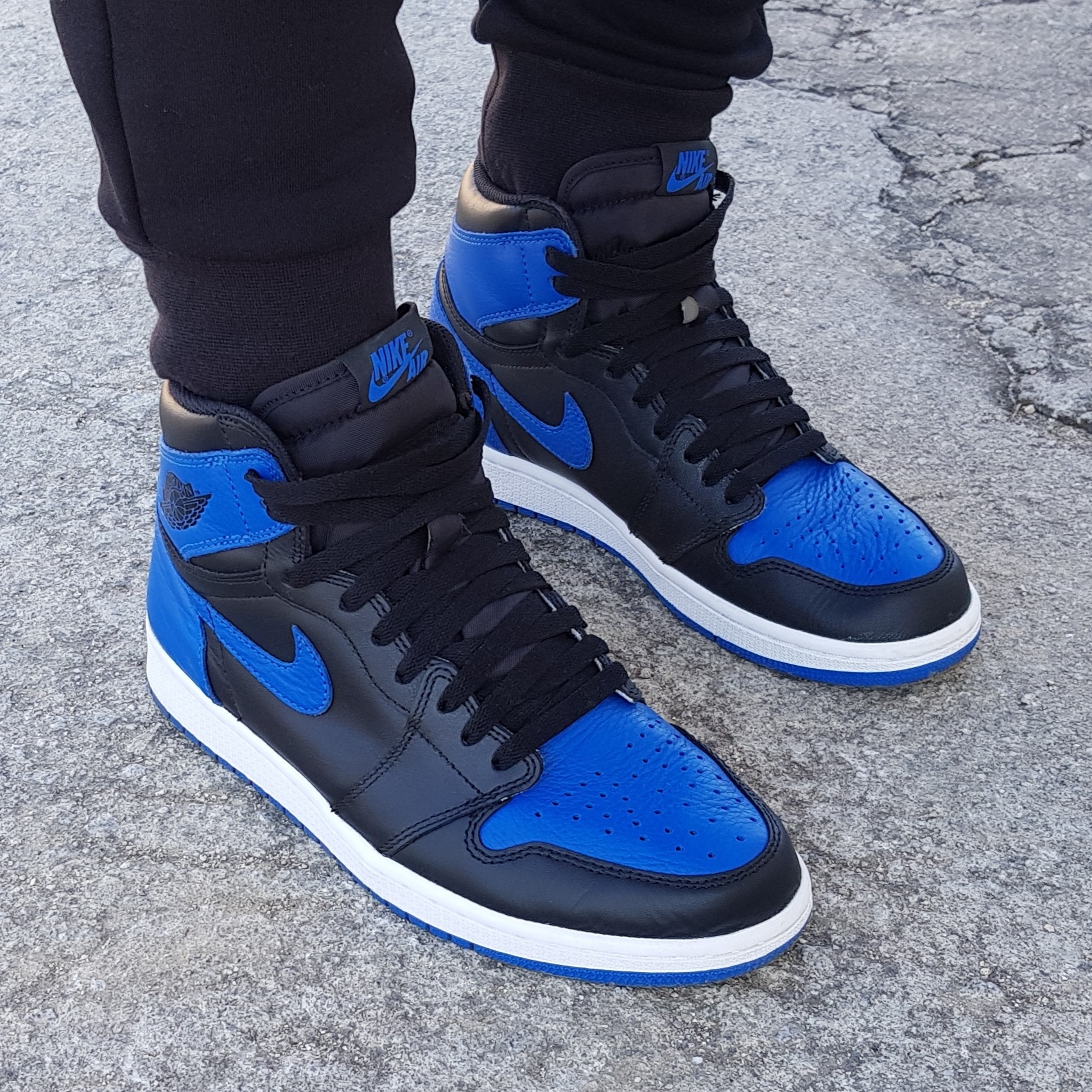 Jordan 1 Retro Royal 2017 착용 스타일
