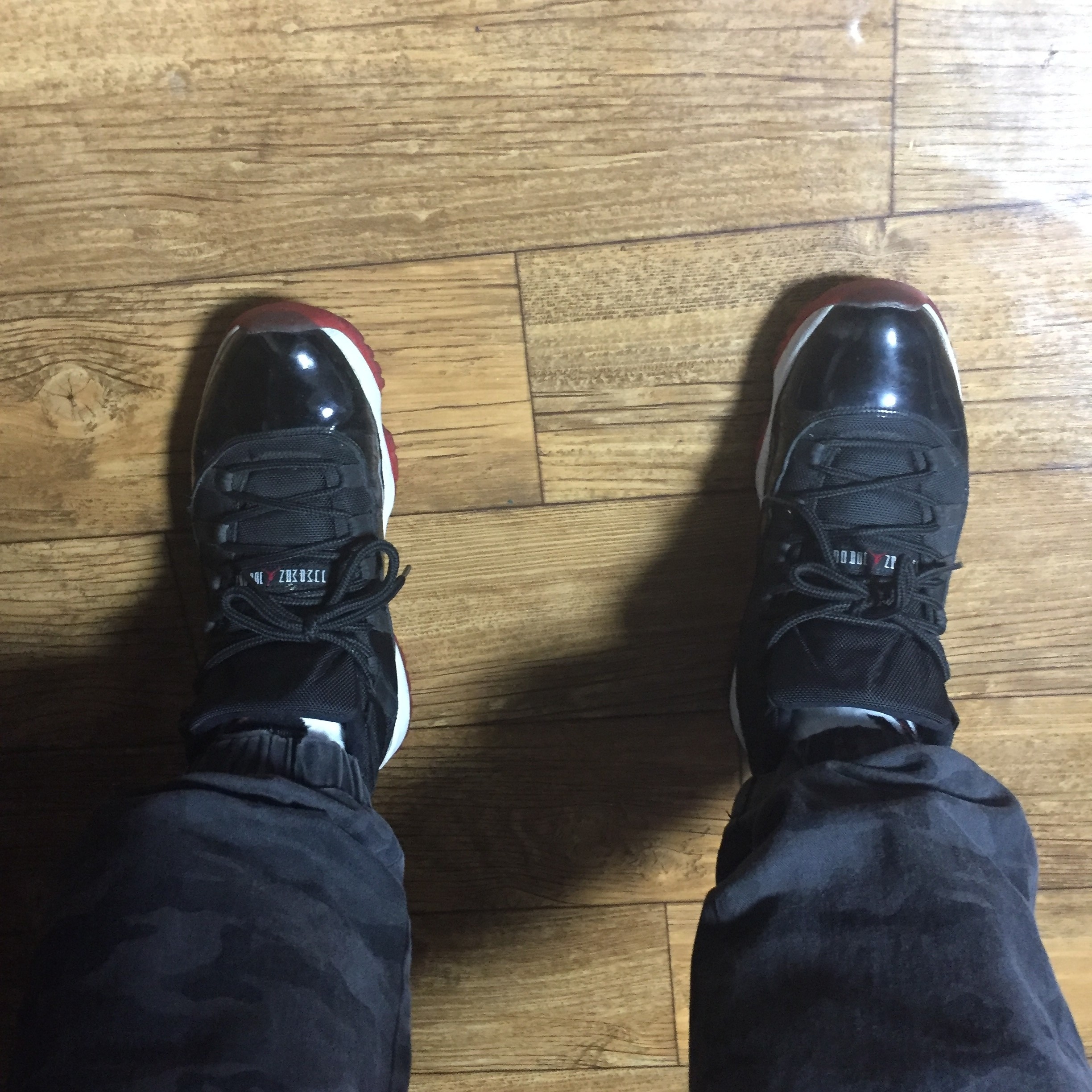 Jordan 11 Retro Bred 2012 착용 스타일