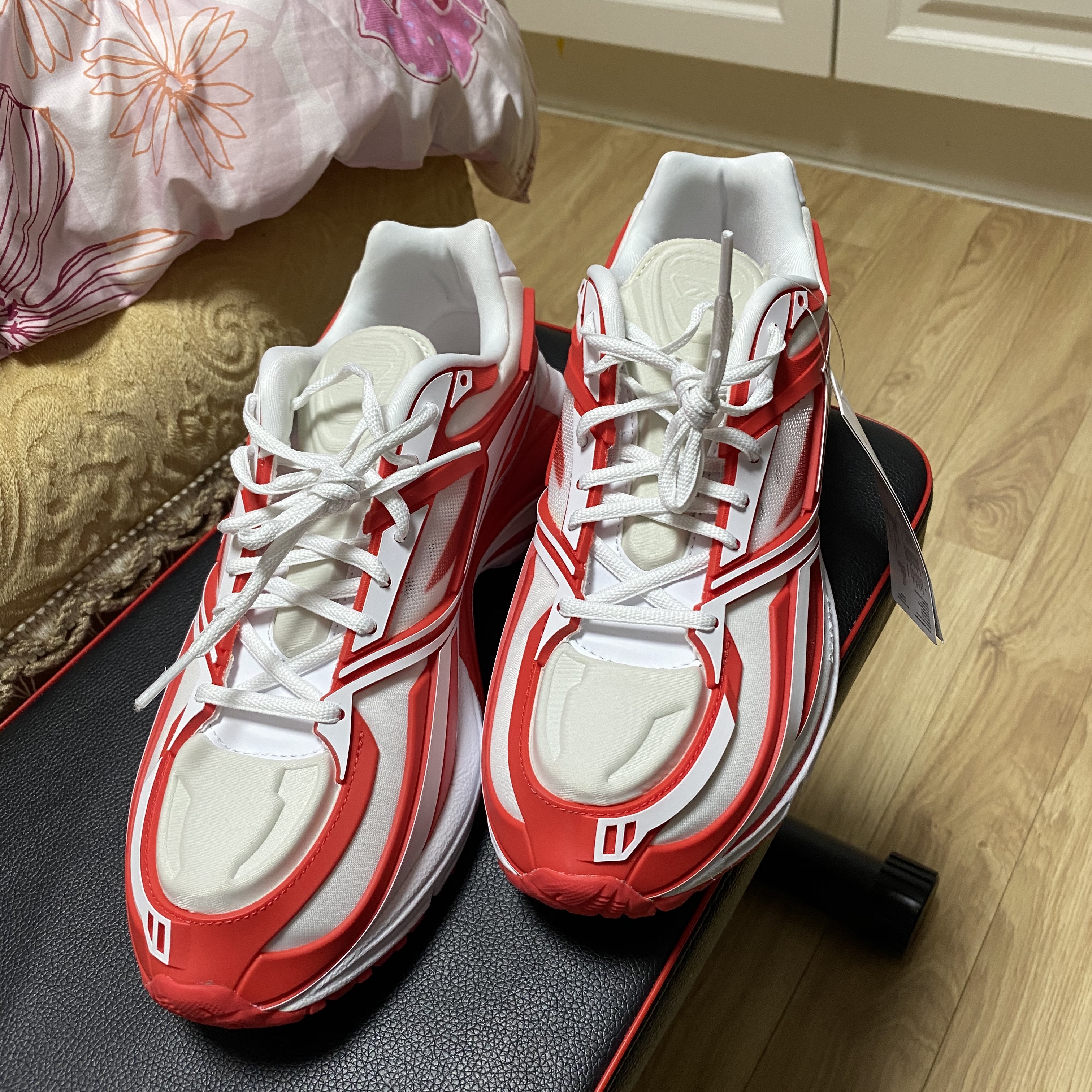 Reebok x Kanghyuk Premier Road Modern White Red  착용 스타일 - 1