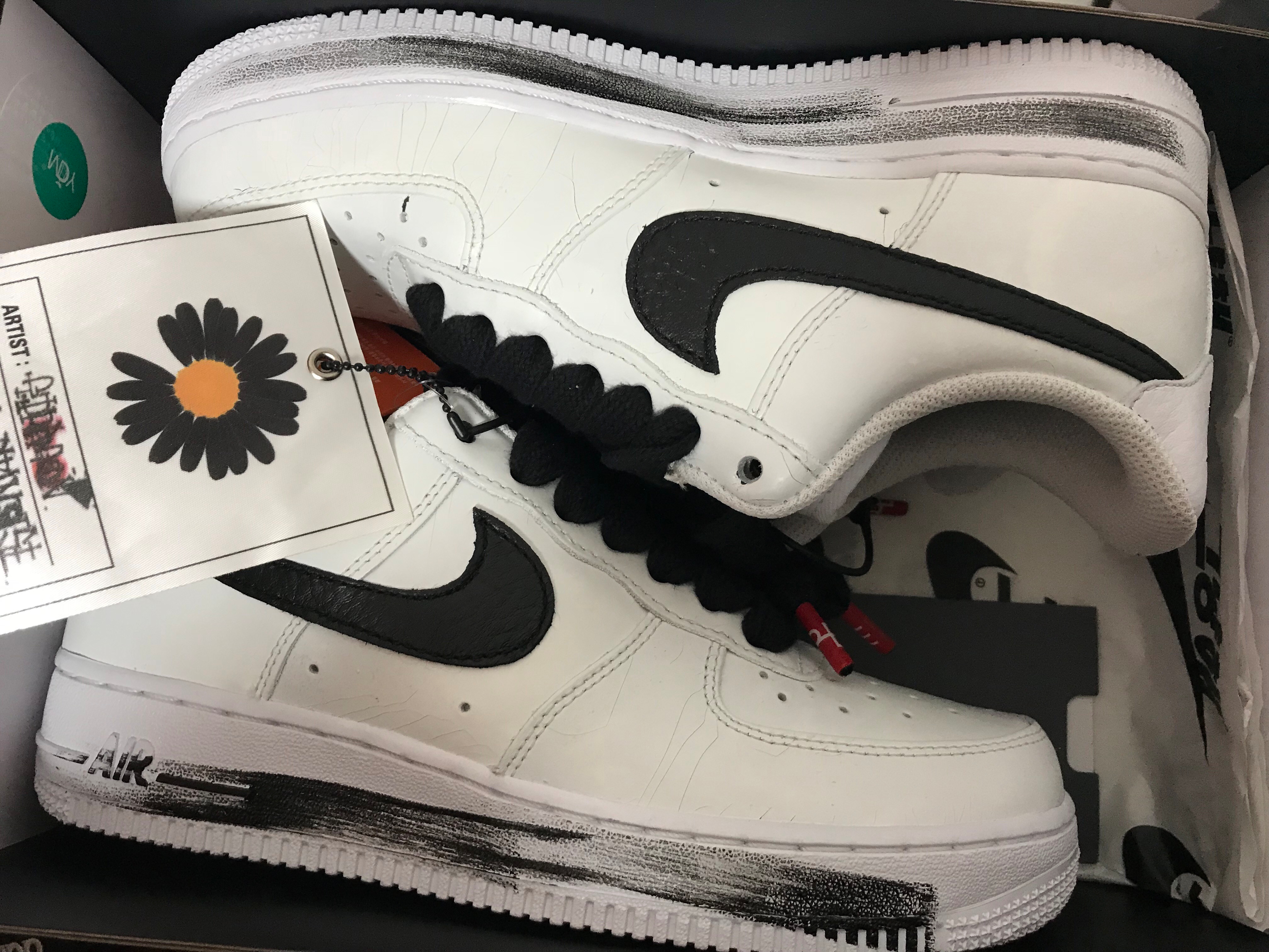 Nike x Peaceminusone Air Force 1 Low Para-Noise 2.0 착용 스타일 - 1