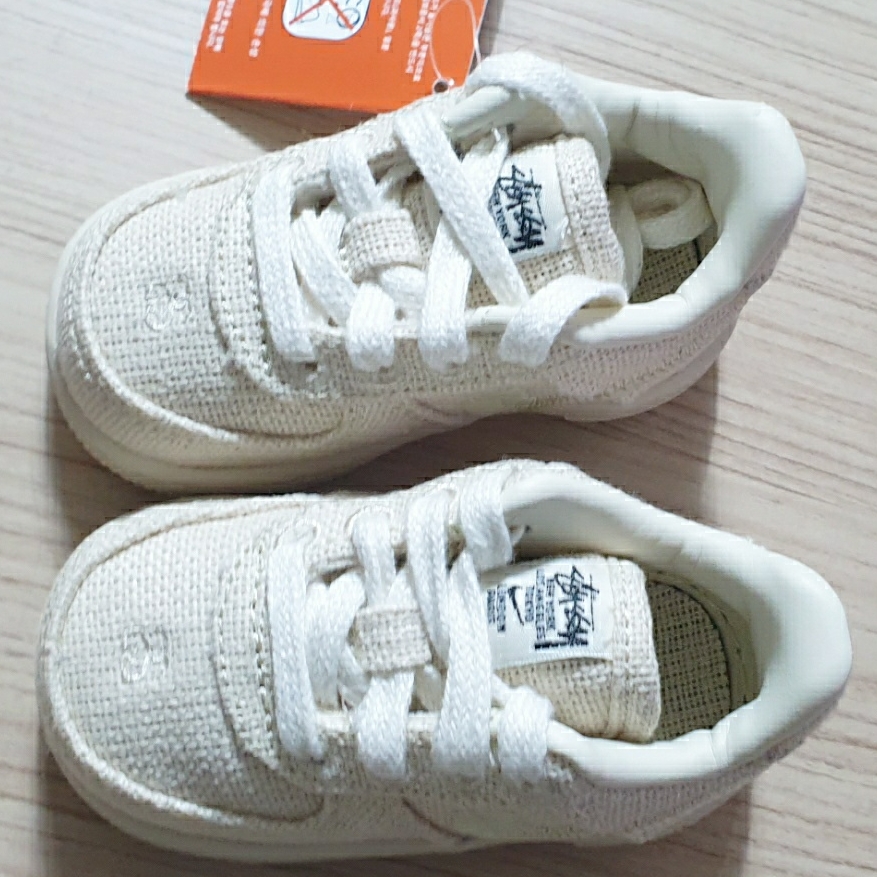 (TD) Nike x Stussy Air Force 1 Low Fossil 착용 스타일 - 5