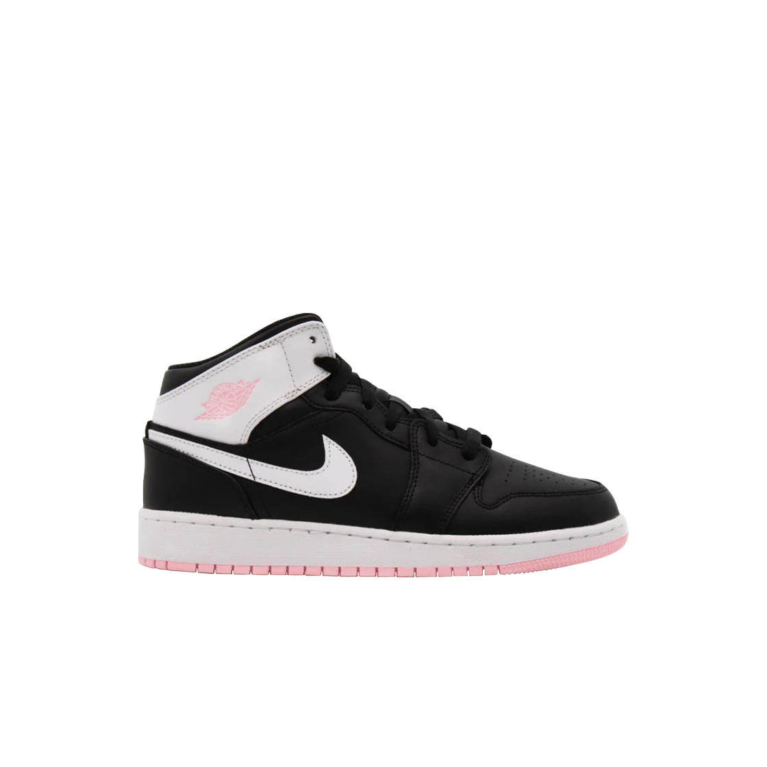 (GS) 조던 1 미드 블랙 아크틱 펀치