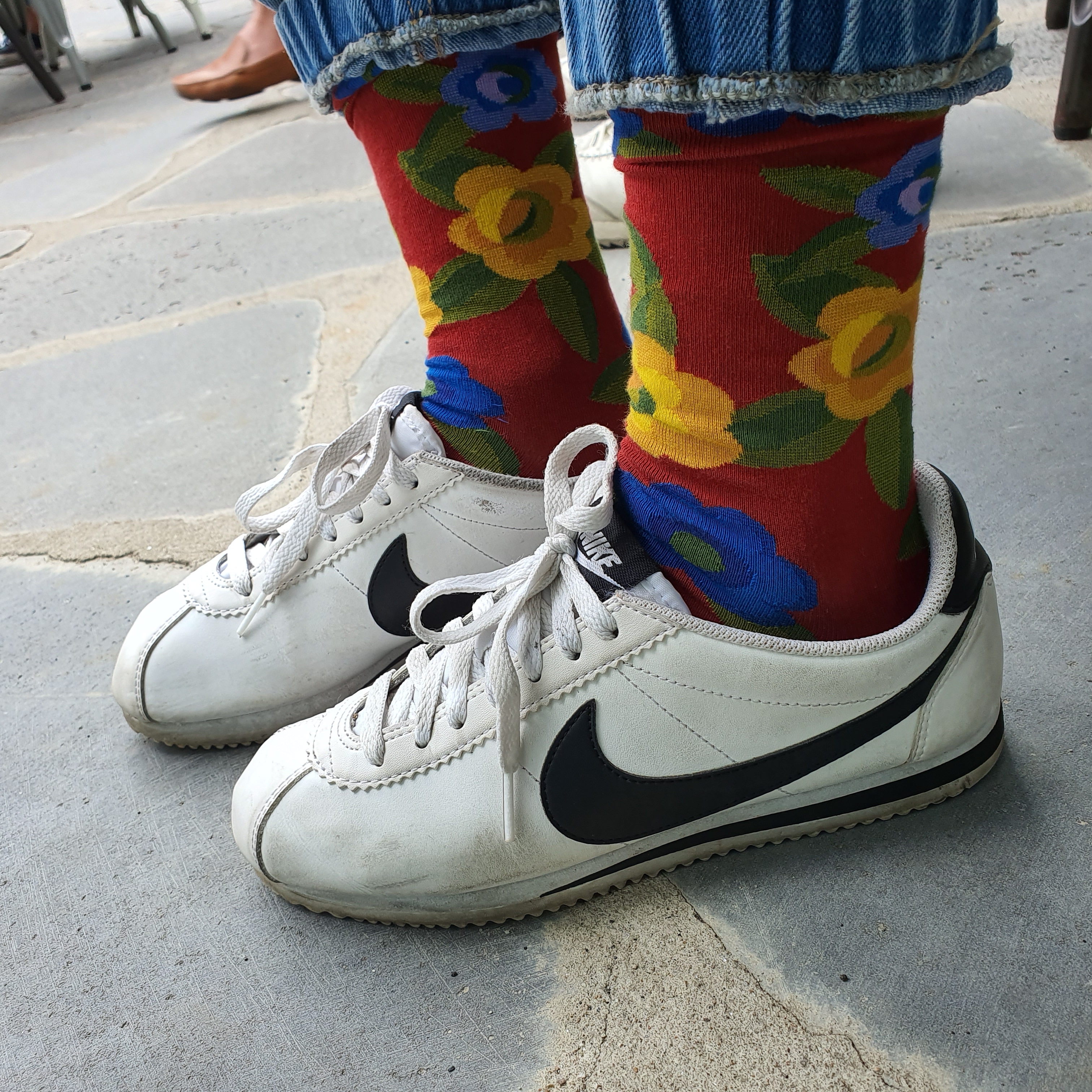 Nike Classic Cortez Forrest Gump 2017 착용 스타일