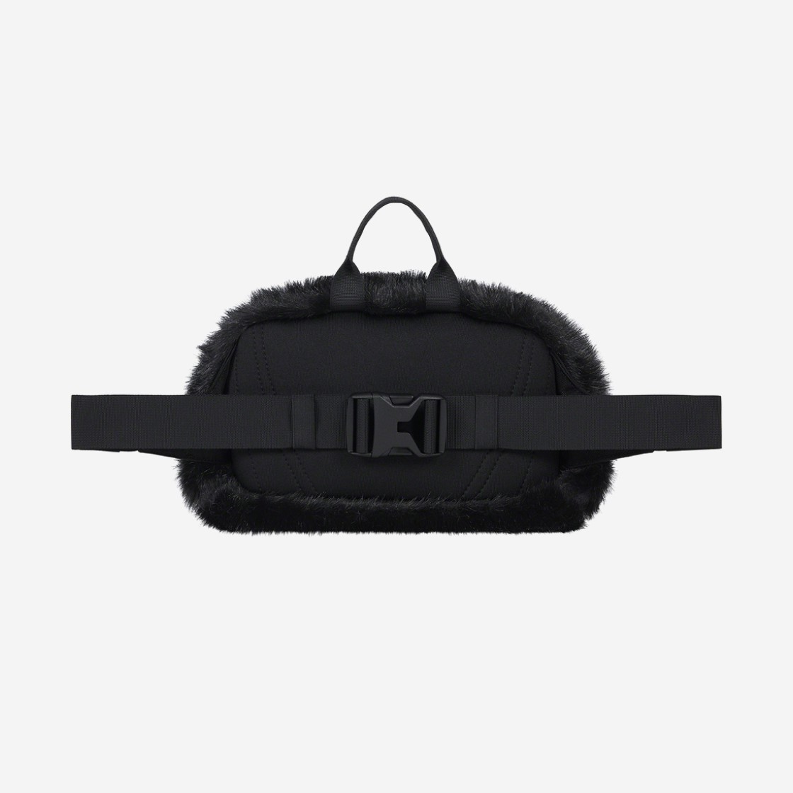 Supreme x The North Face Faux Fur Waist Bag Black - 20FW 상세 이미지 2