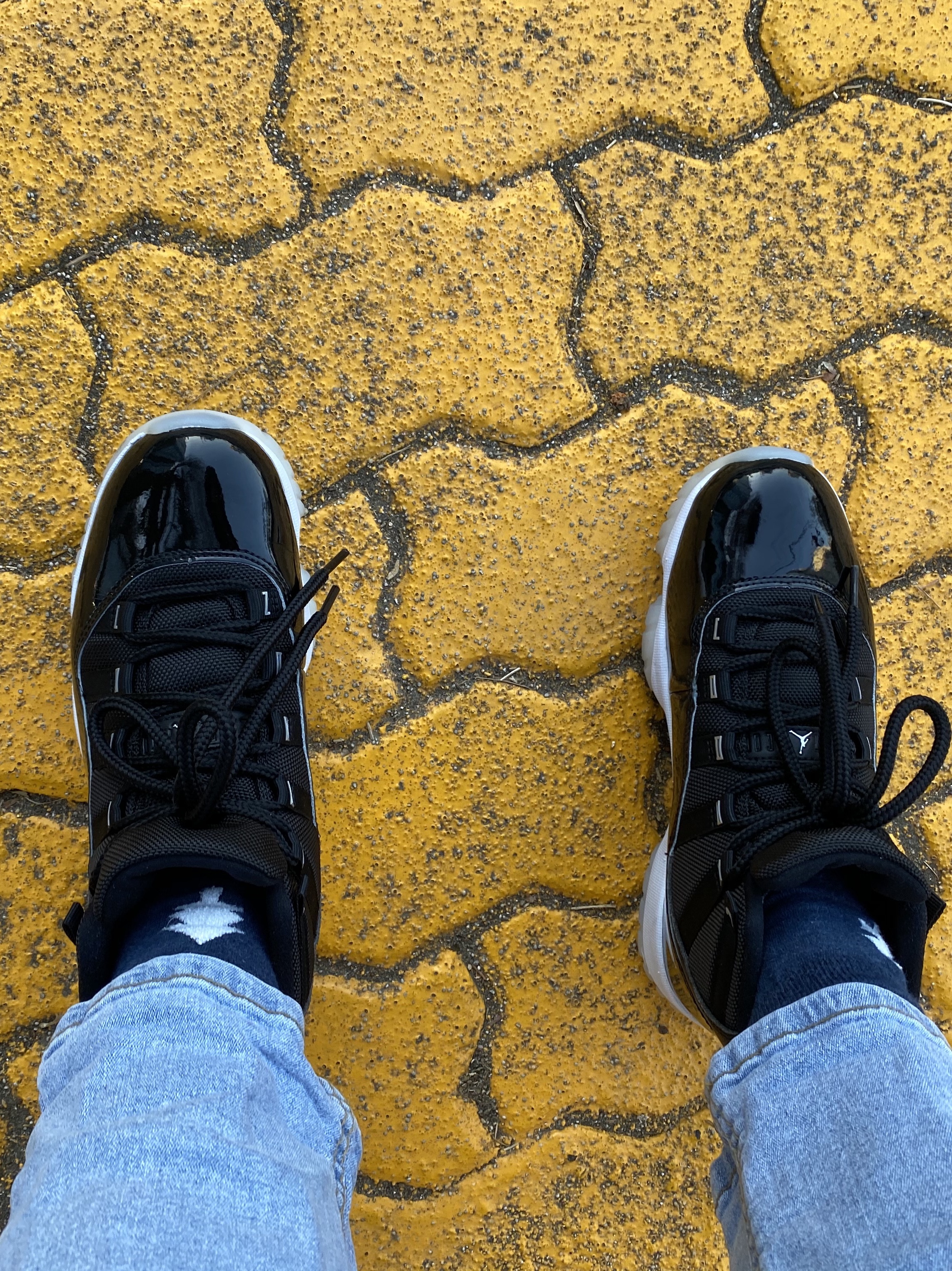 (W) Jordan 11 Retro Jubilee 착용 스타일 - 2