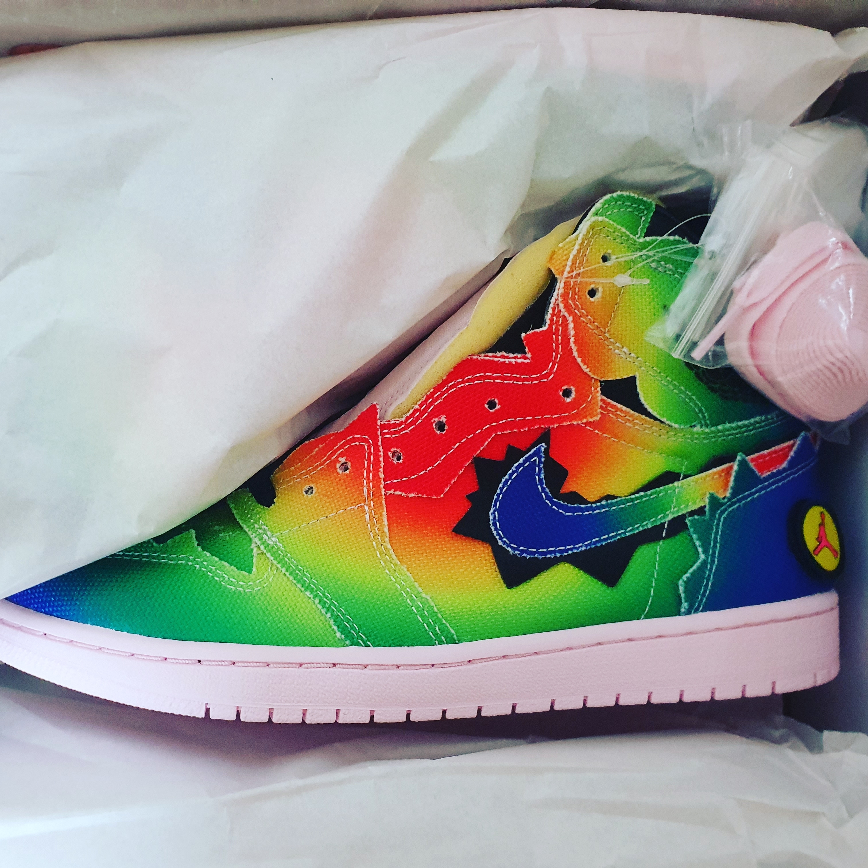 Jordan 1 x J Balvin Retro High OG 착용 스타일