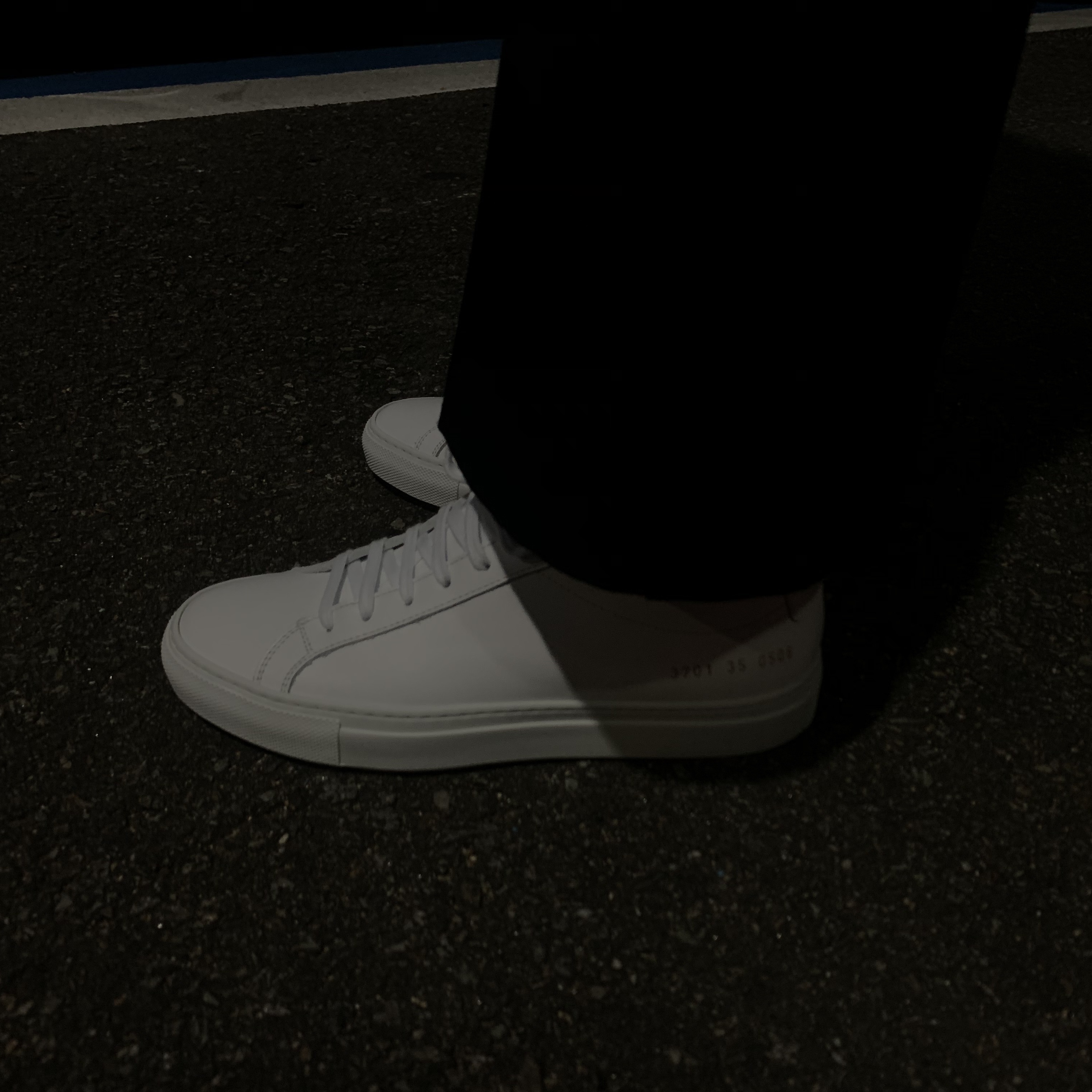 (W) Common Projects Original Achilles Low White 착용 스타일 - 2
