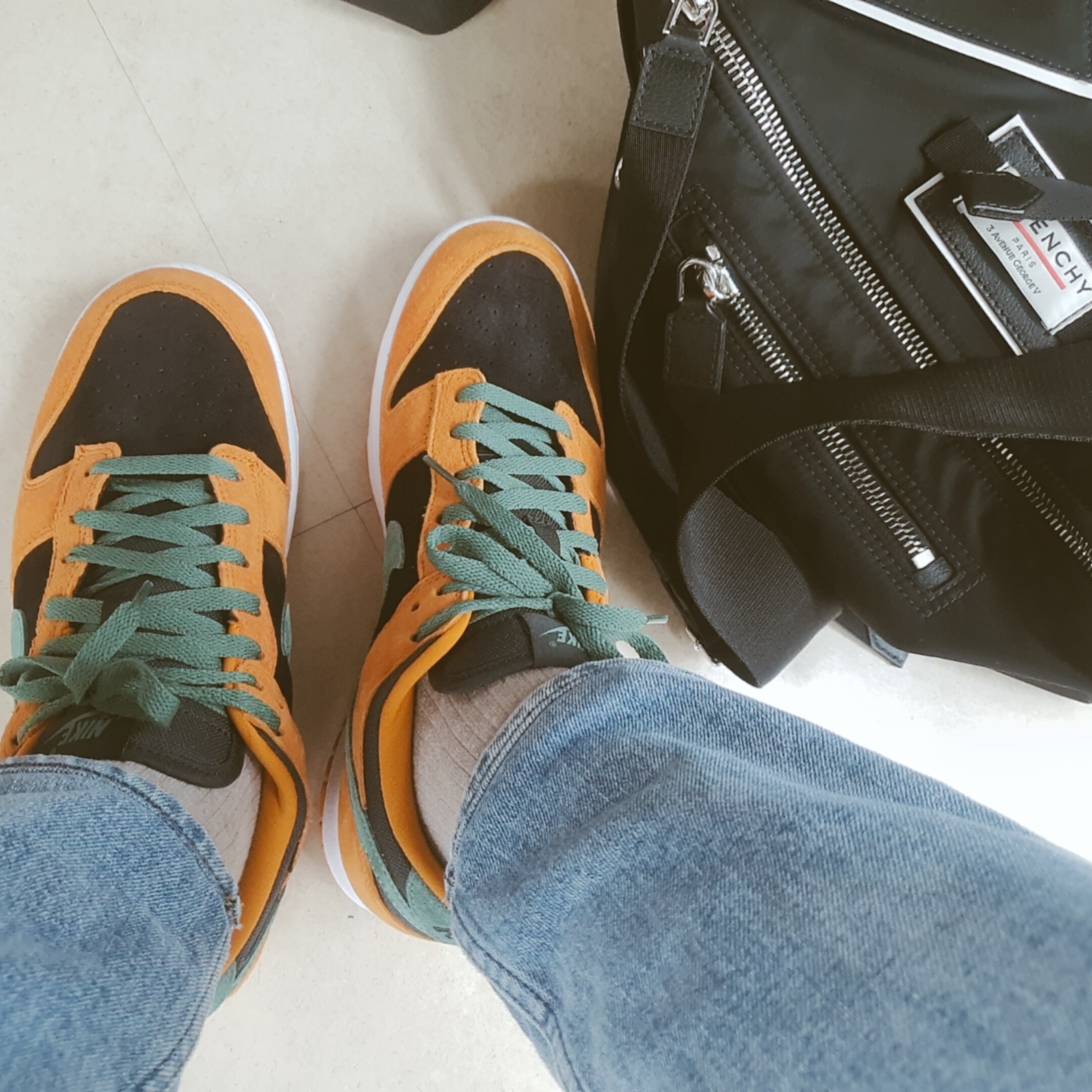 Nike Dunk Low SP Ceramic 착용 스타일 - 3
