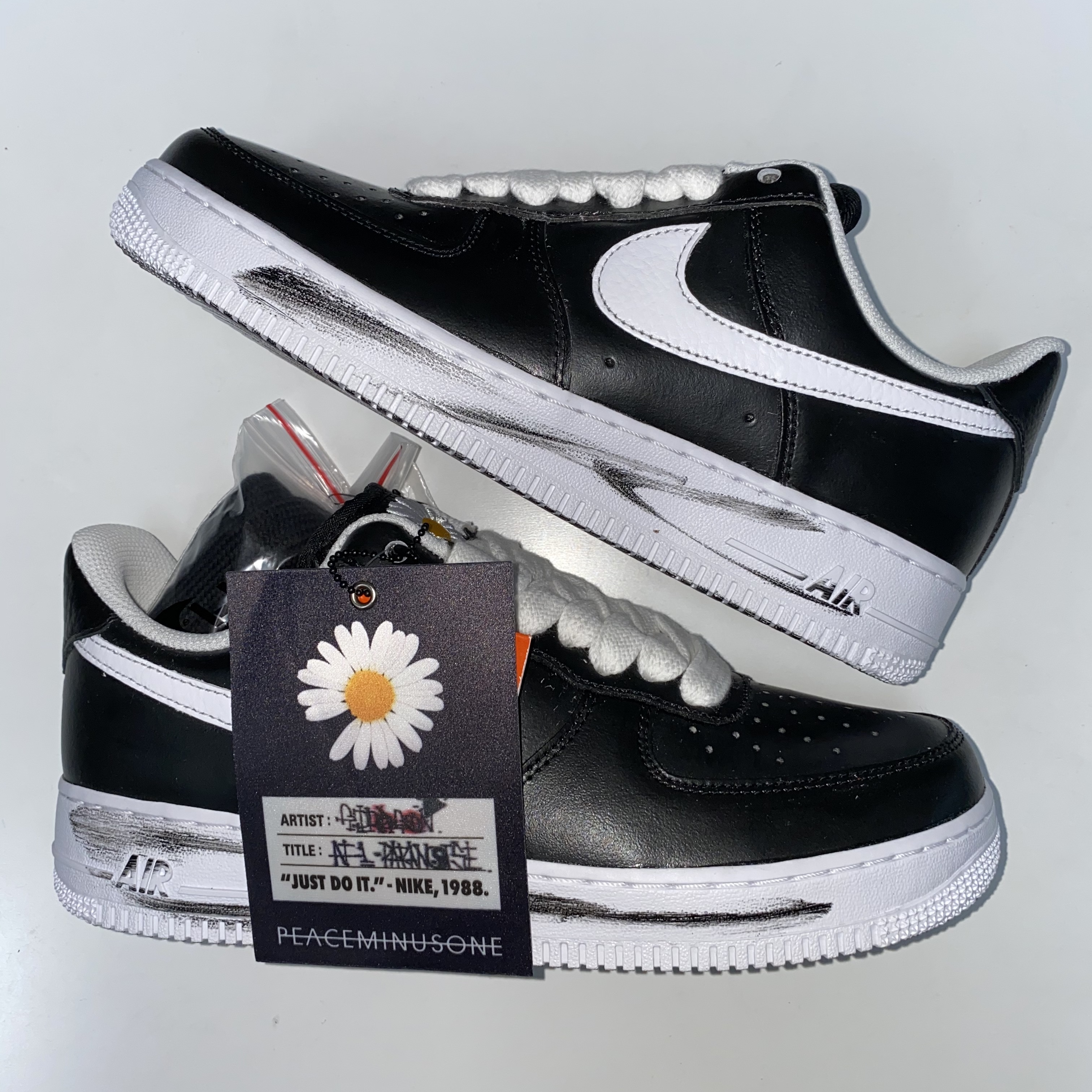 Nike x Peaceminusone Air Force 1 Low Para-Noise 착용 스타일 - 4