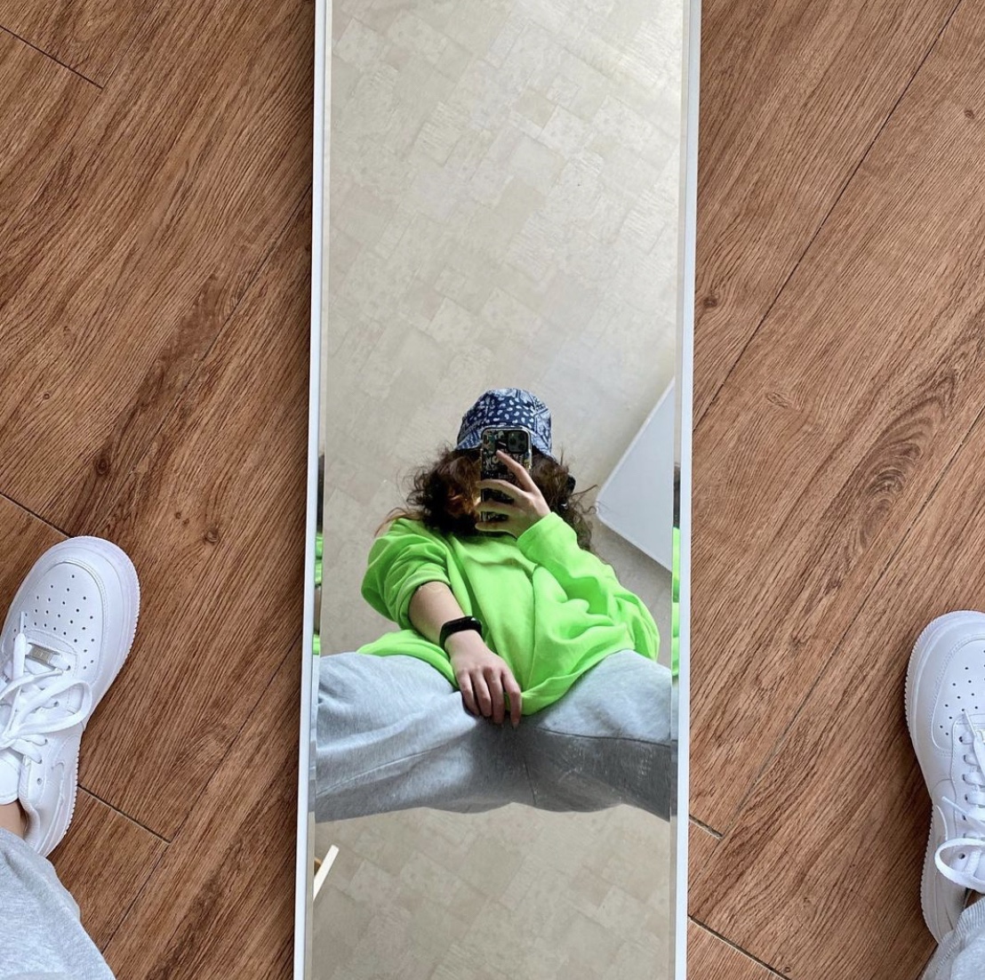 Nike Air Force 1 '07 Low White 착용 스타일