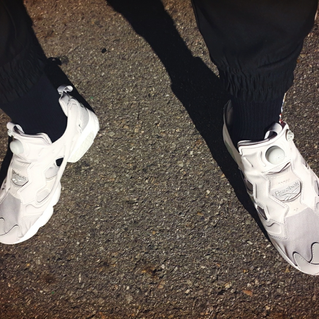 Reebok Instapump Fury Tricolor 착용 스타일 - 4