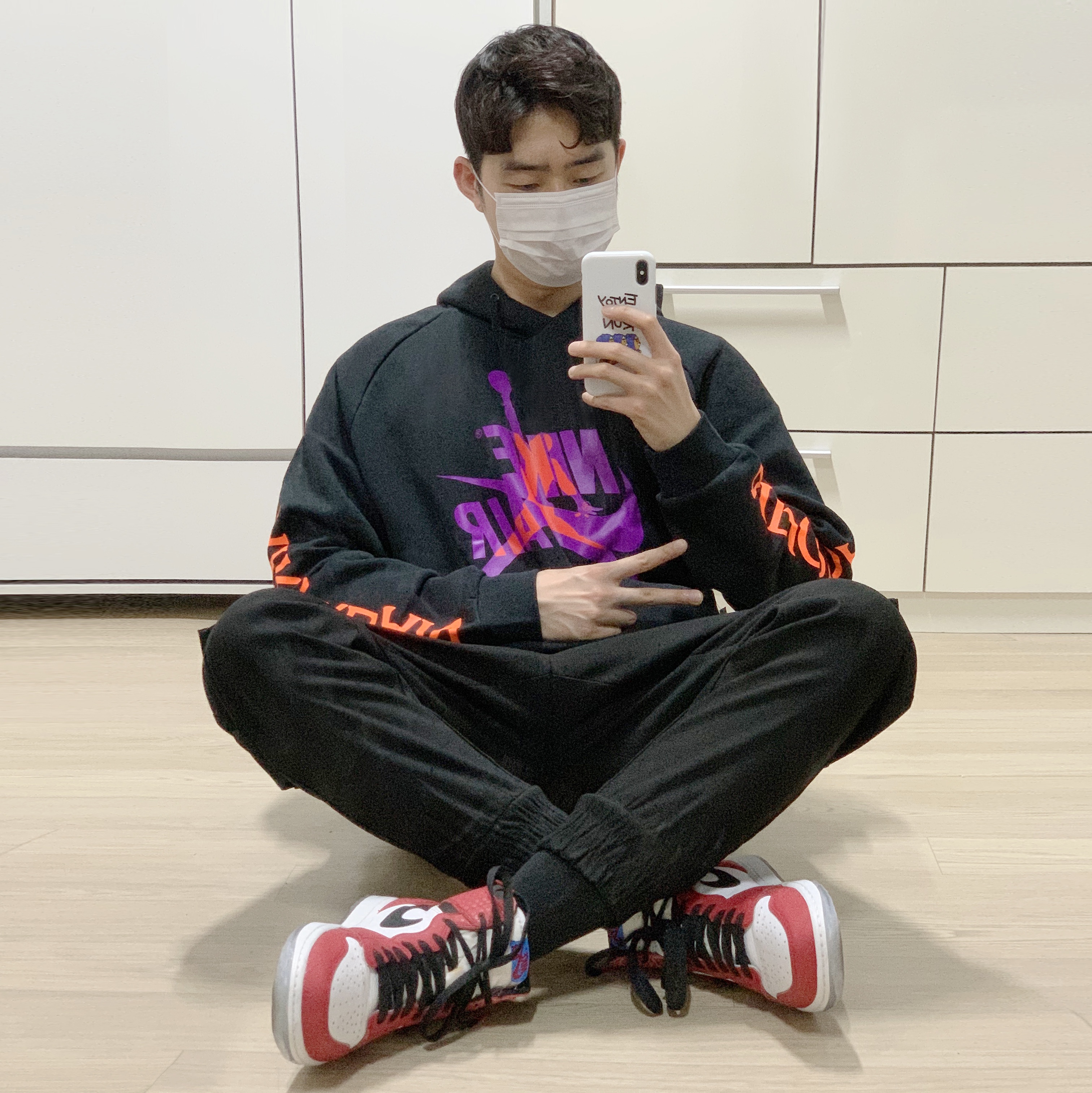 Jordan 1 Retro High Spider-Man Origin Story 착용 스타일