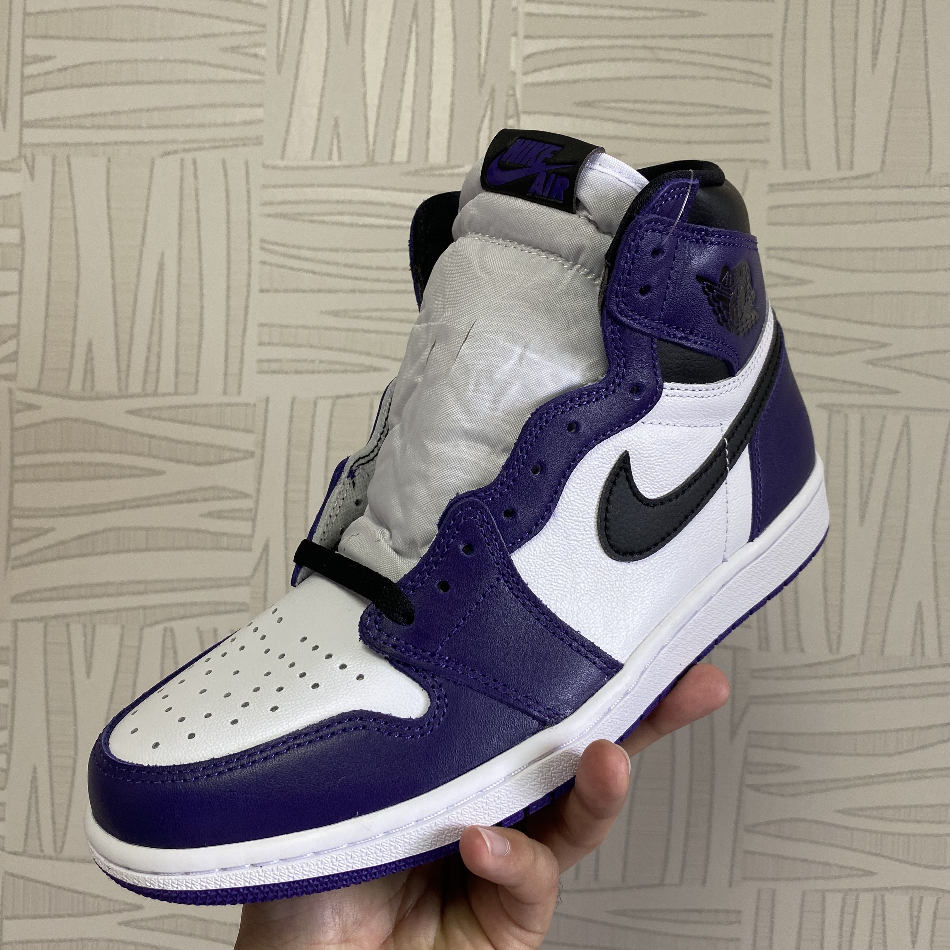 Jordan 1 Retro High OG Court Purple 2020 착용 스타일 - 2