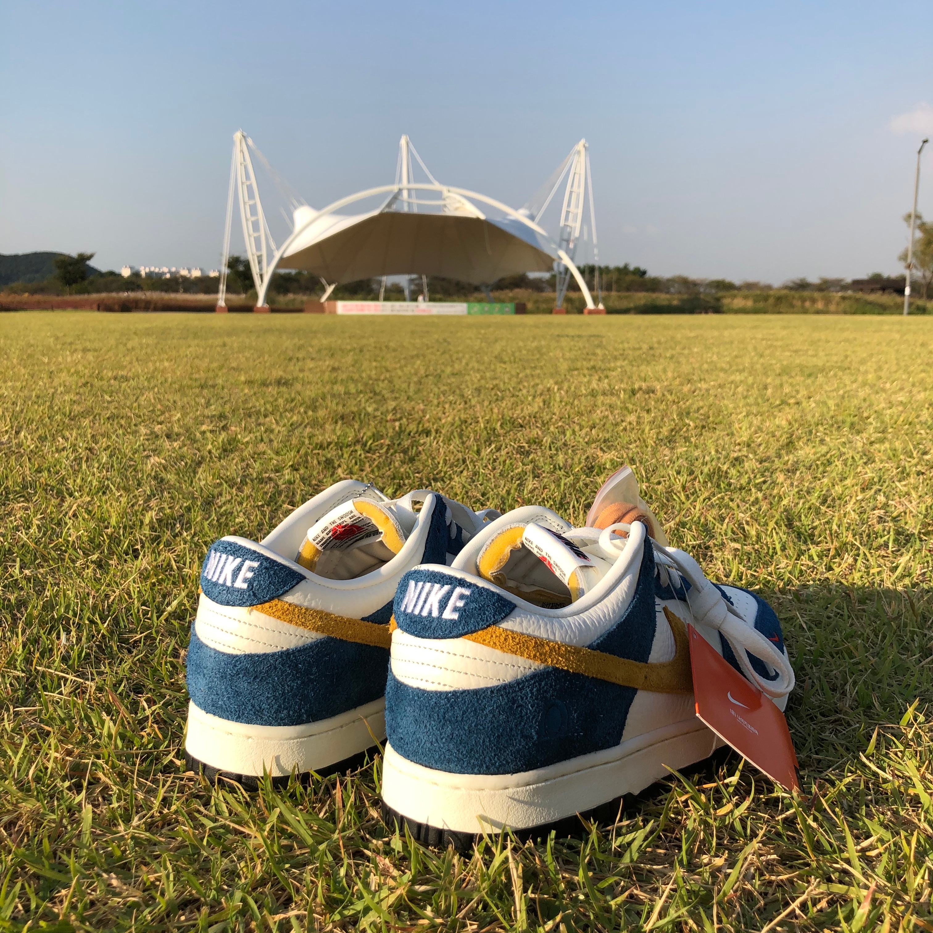 Nike x Kasina Dunk Low 80's Bus 착용 스타일 - 3