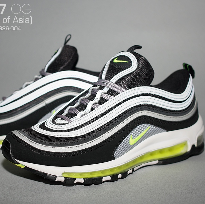 Nike Air Max 97 OG Black Volt Asia 착용 스타일 - 4