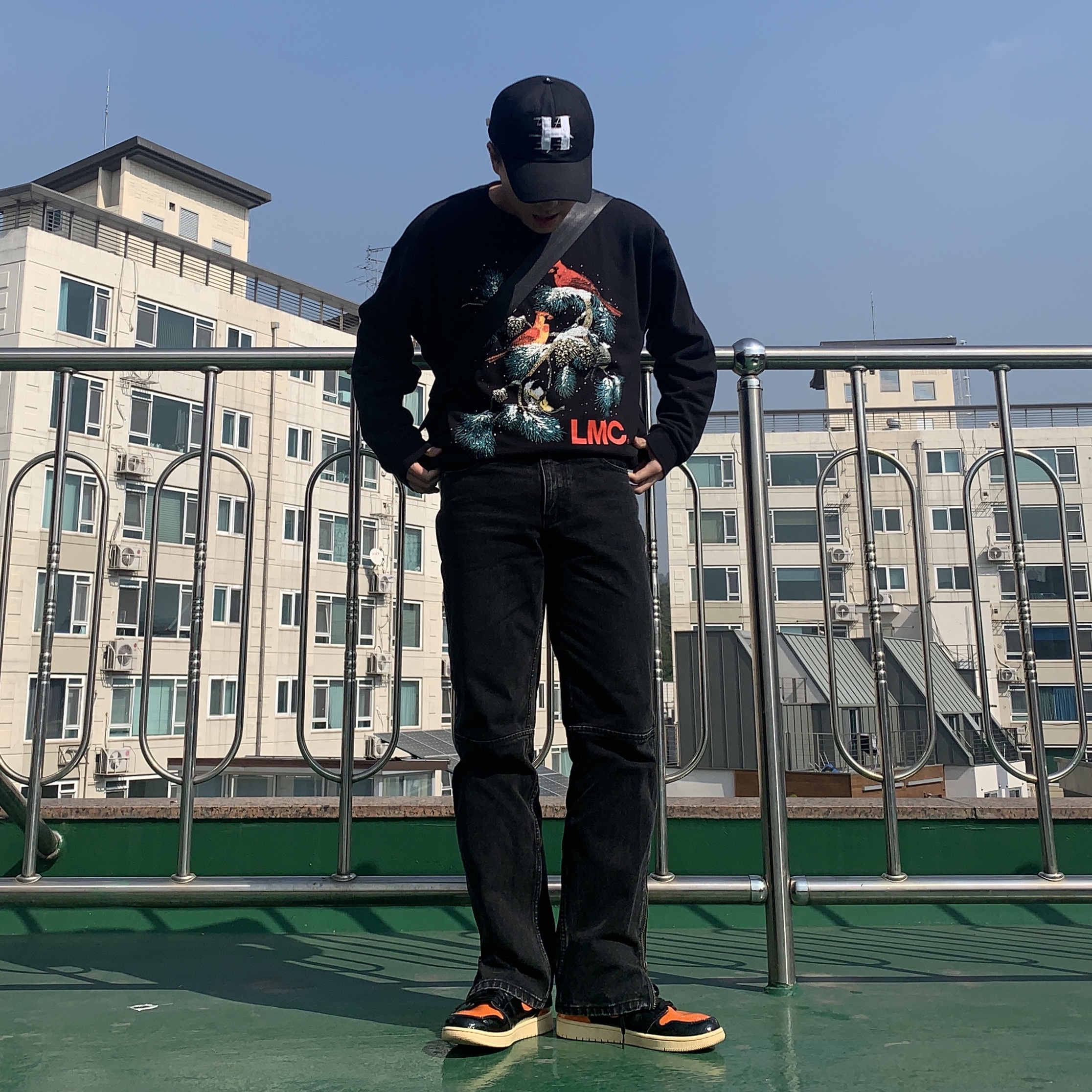Jordan 1 Retro High Shattered Backboard 3.0 착용 스타일 - 1