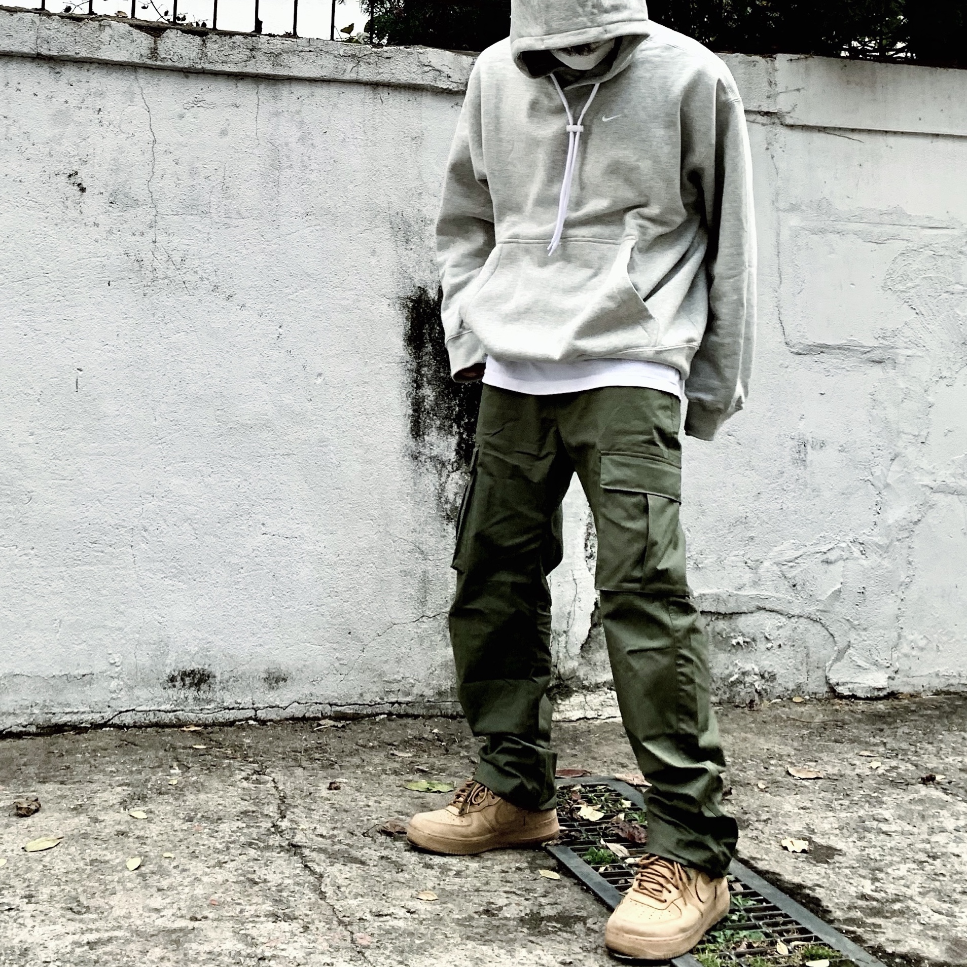 Nike Air Force 1 High Wheat 2015 착용 스타일