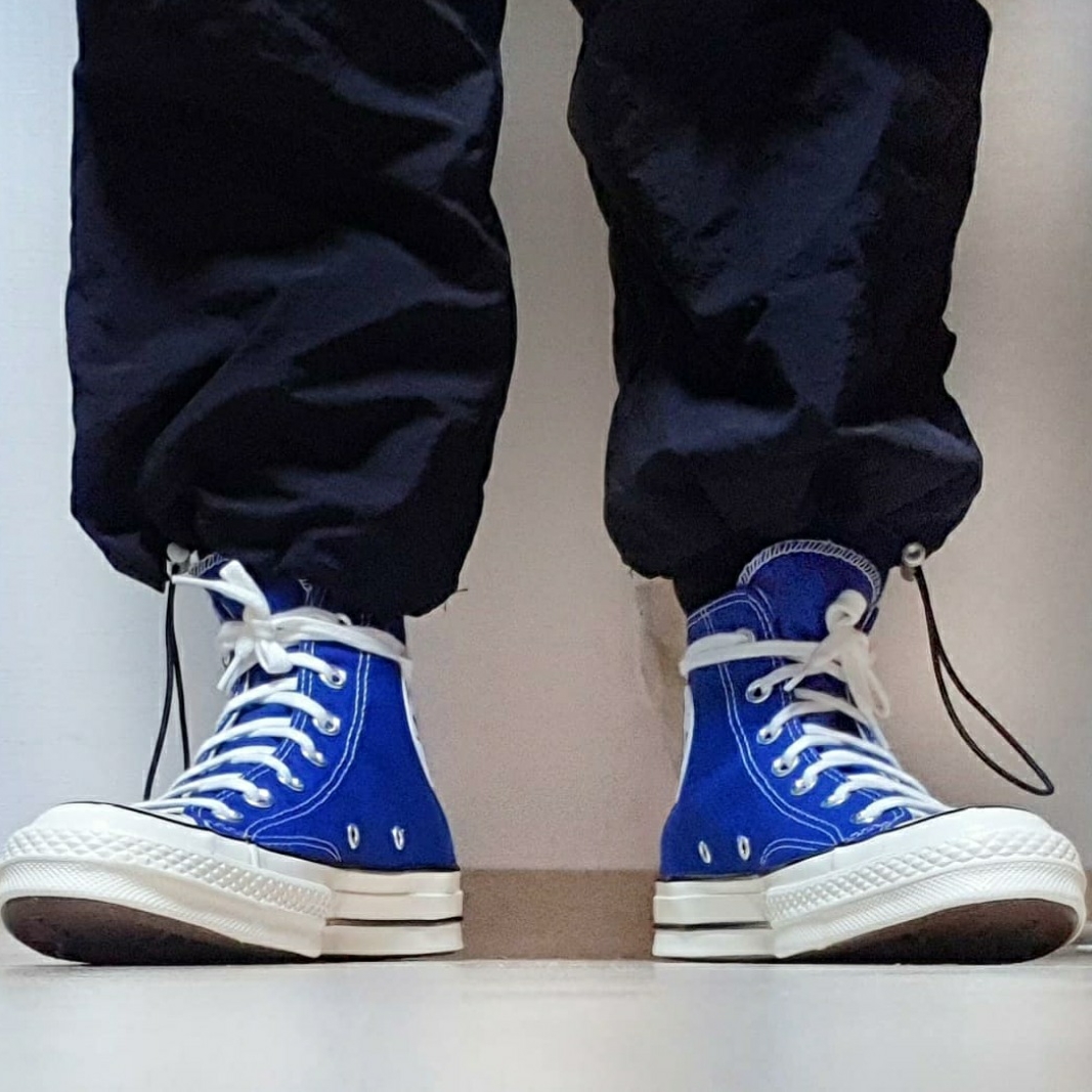 Converse Chuck 70 Hi Black 착용 스타일