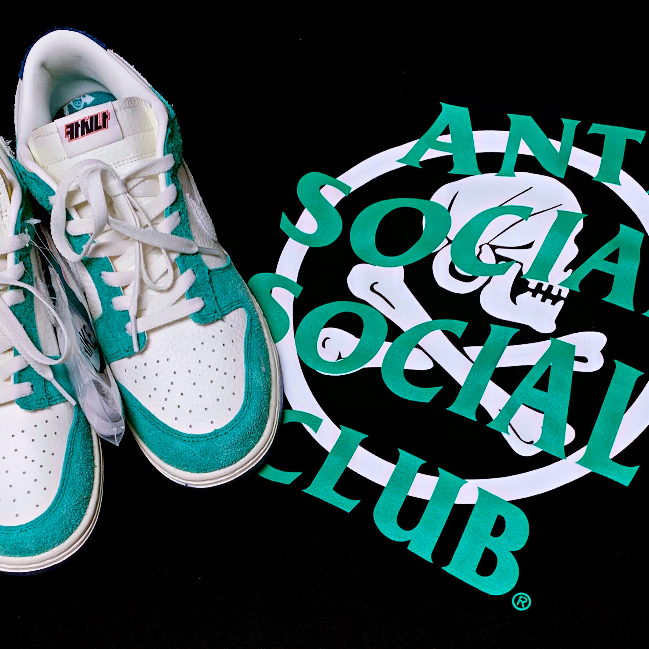 Nike x Kasina Dunk Low Road Sign - Kasina Exclusive 착용 스타일