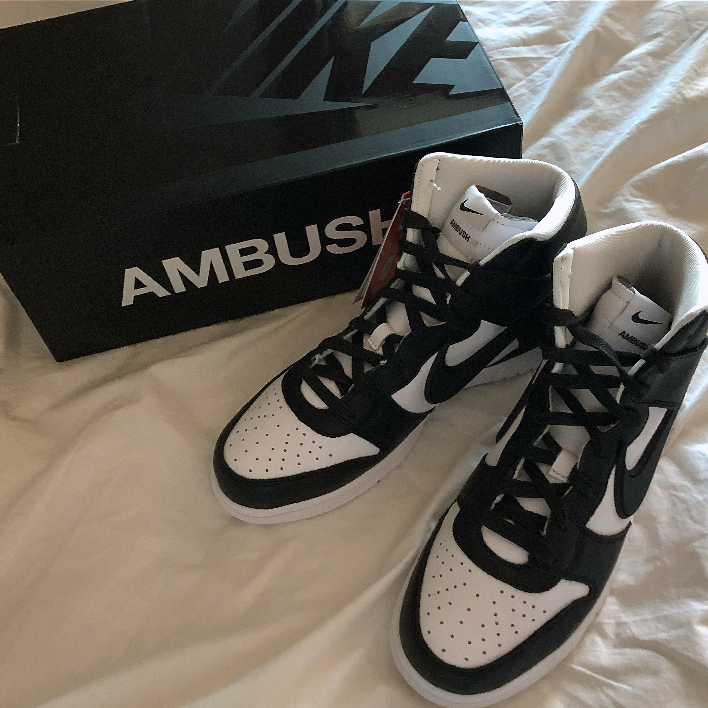 Nike x Ambush Dunk High Black 착용 스타일
