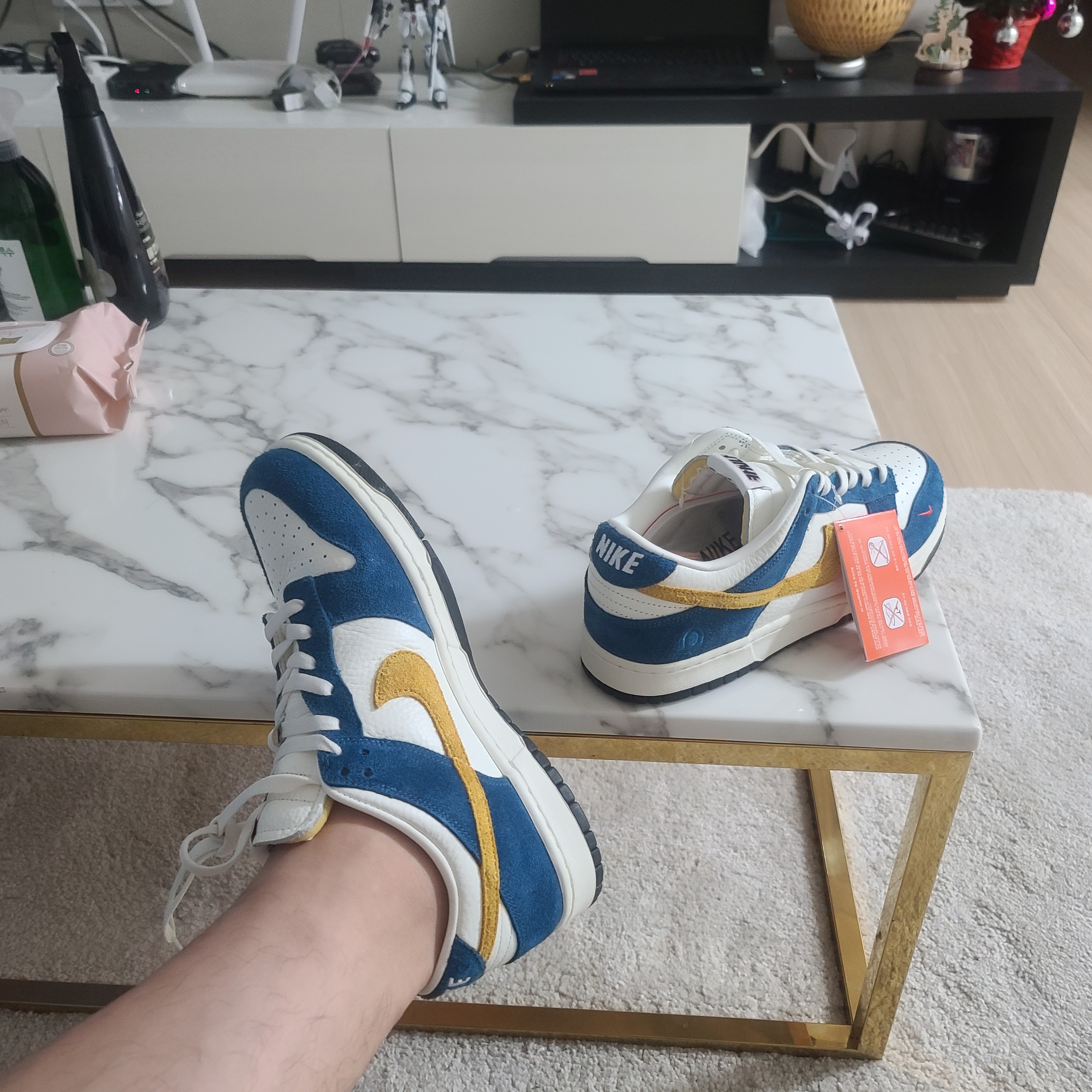 Nike x Peaceminusone Air Force 1 Low Para-Noise 2.0, Nike x Kasina Dunk Low 80's Bus 착용 스타일 - 2