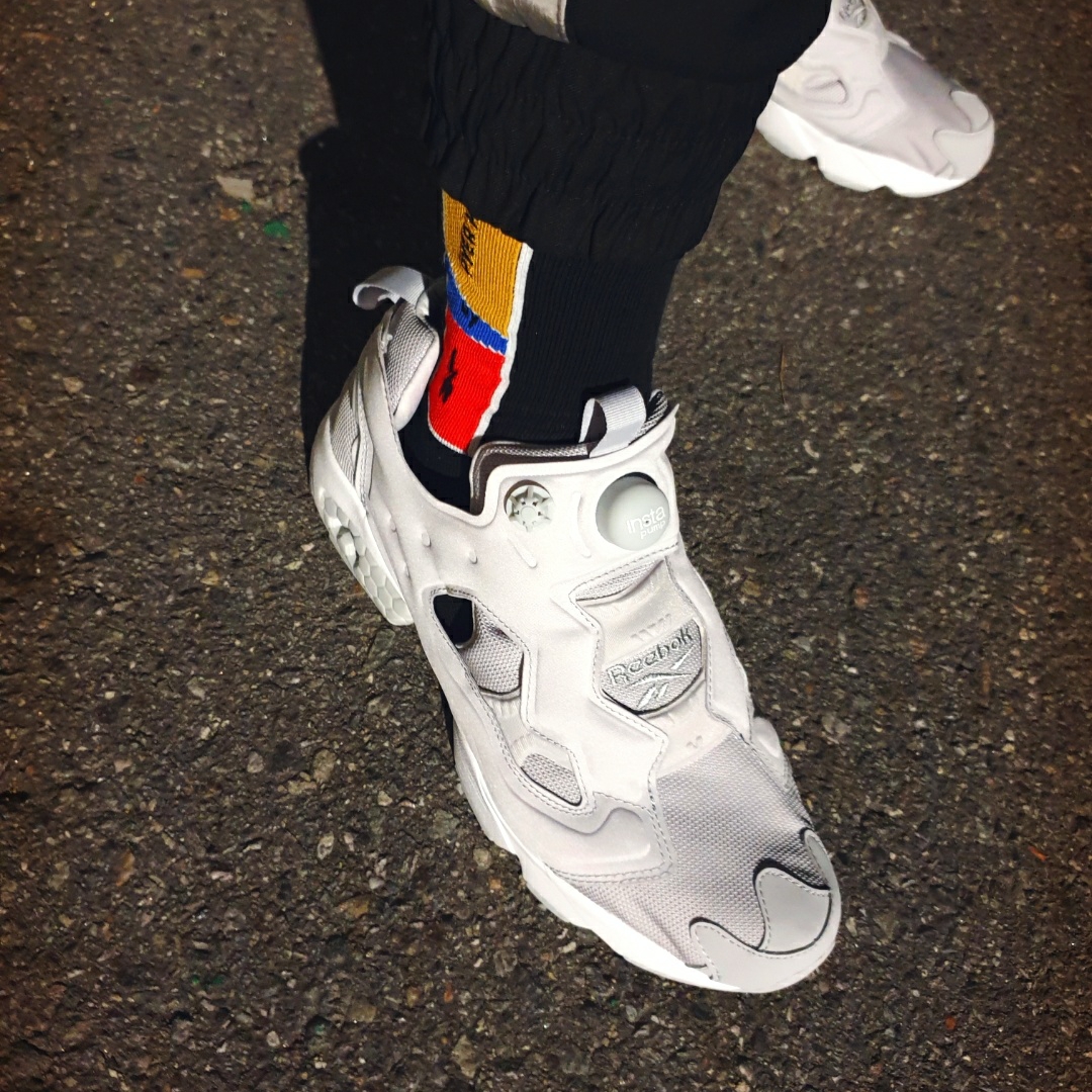 Reebok Instapump Fury Tricolor 착용 스타일 - 5