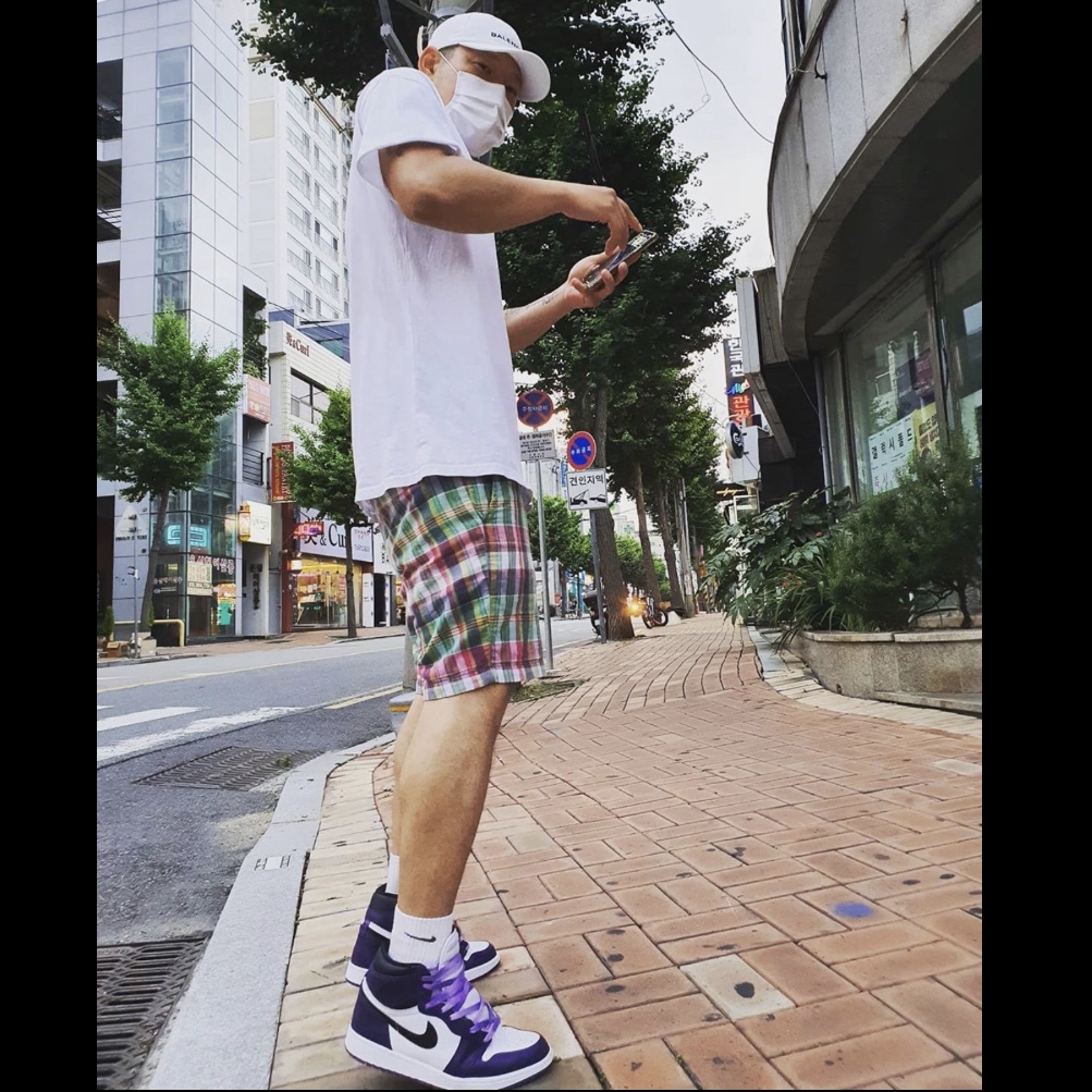 Jordan 1 Retro High OG Court Purple 2020 착용 스타일