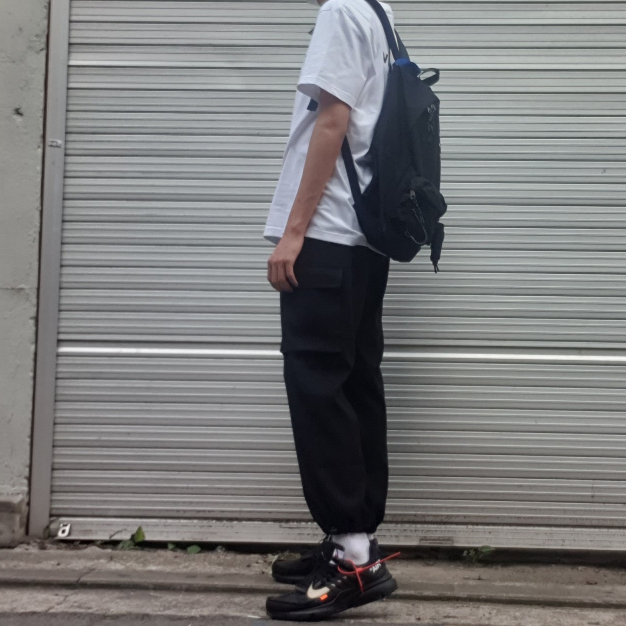 Nike x Off-White Air Presto Black 착용 스타일