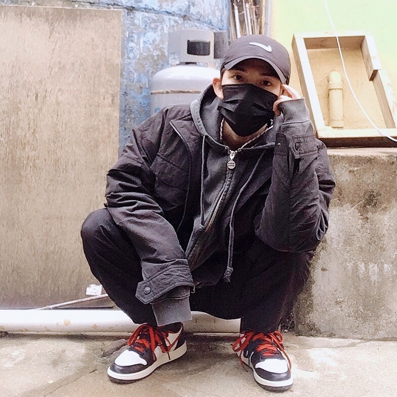 (GS) Jordan 1 Retro High OG Gym Red 착용 스타일