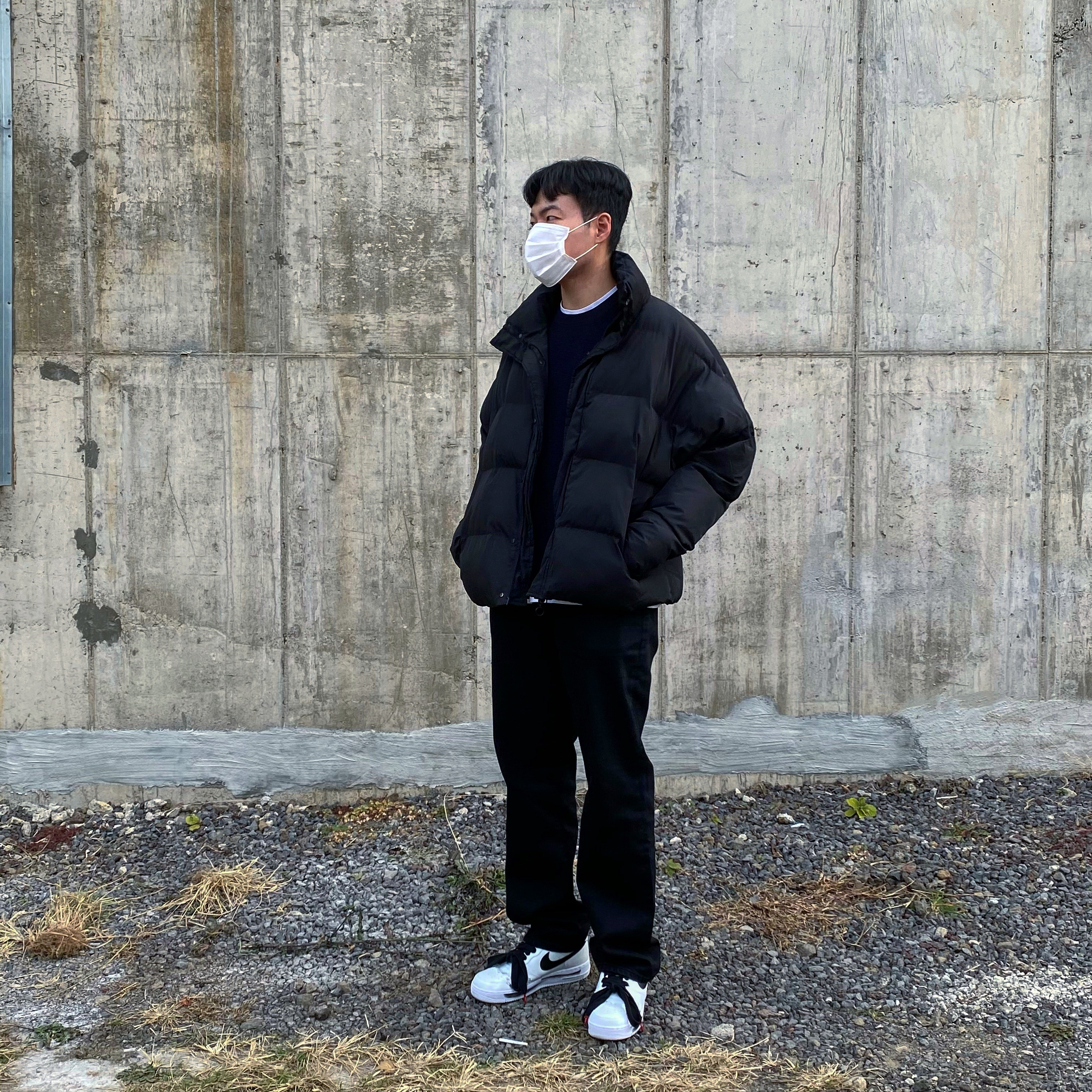 Nike x Peaceminusone Air Force 1 Low Para-Noise 2.0 착용 스타일