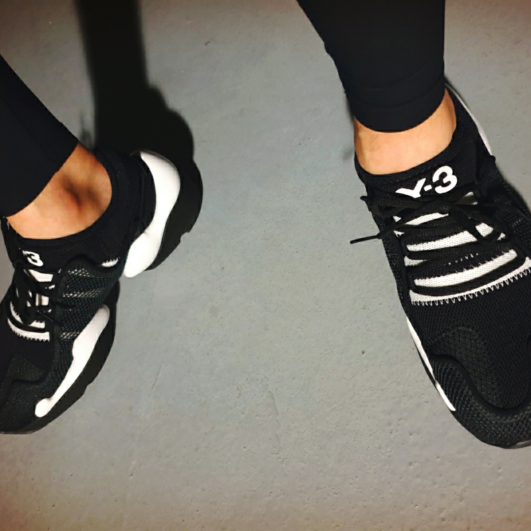 Y-3 Ren White 착용 스타일 - 4