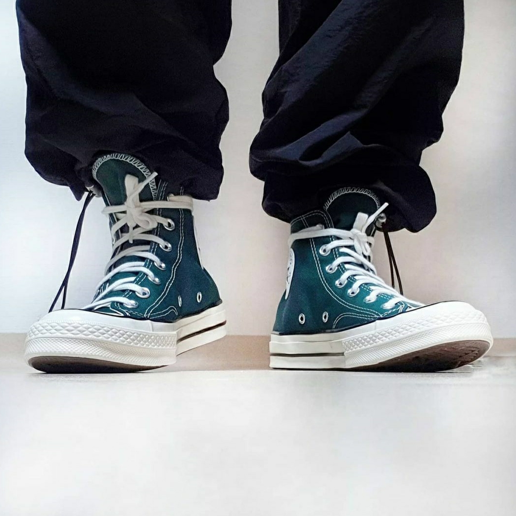 Converse Chuck 70 Hi Black 착용 스타일