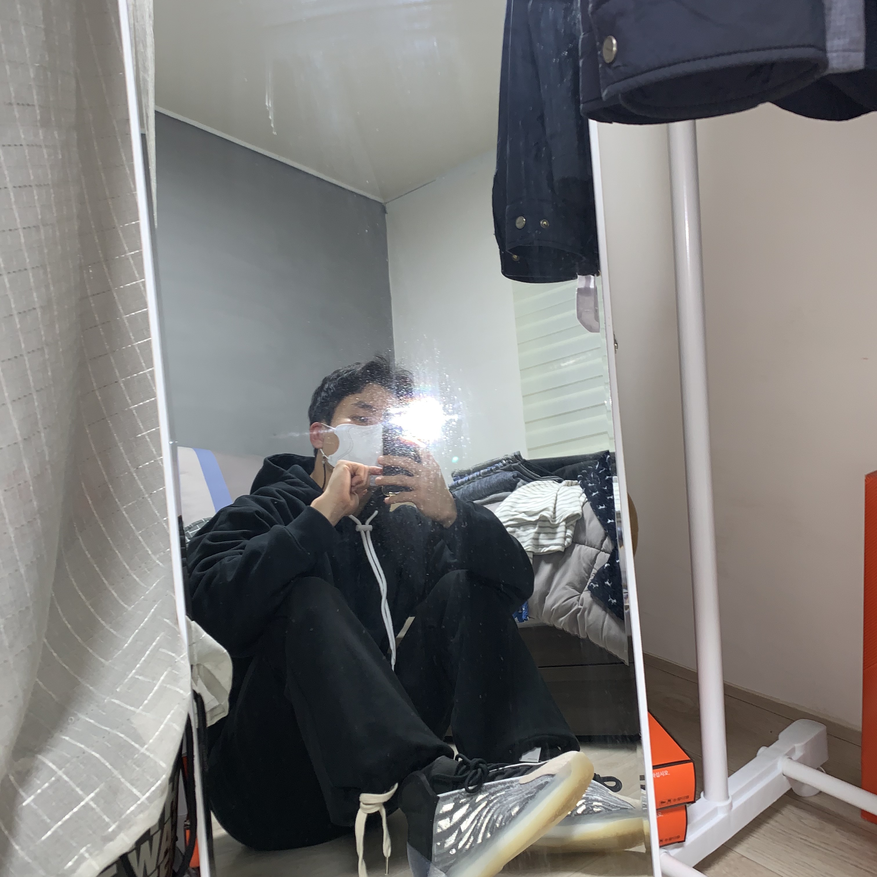 Adidas Yeezy QNTM Lifestyle 착용 스타일 - 1