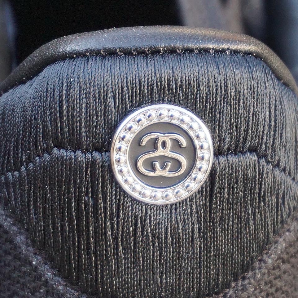 Nike x Stussy Air Force 1 Low Triple Black 착용 스타일 - 5