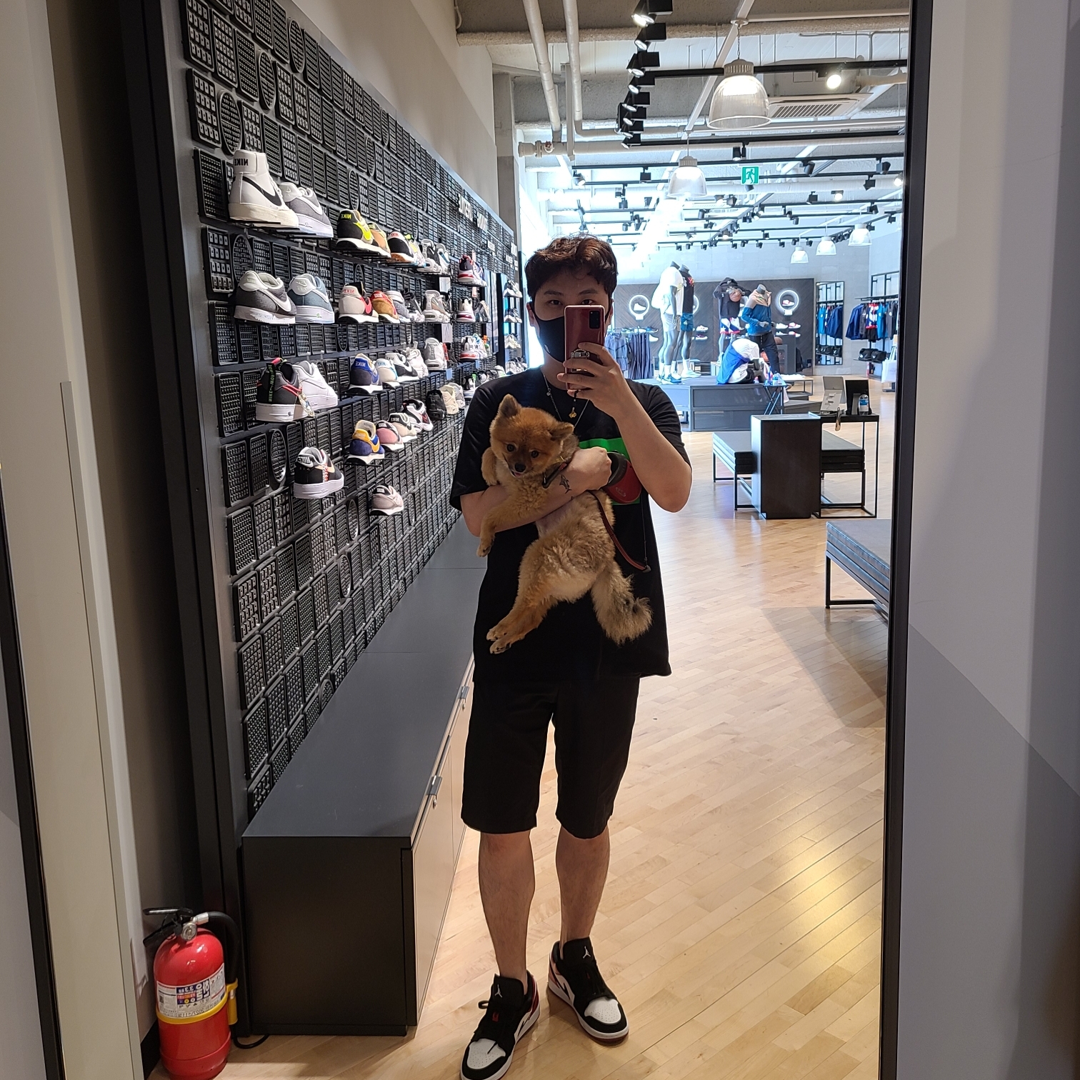 Jordan 1 Low Black Toe 착용 스타일