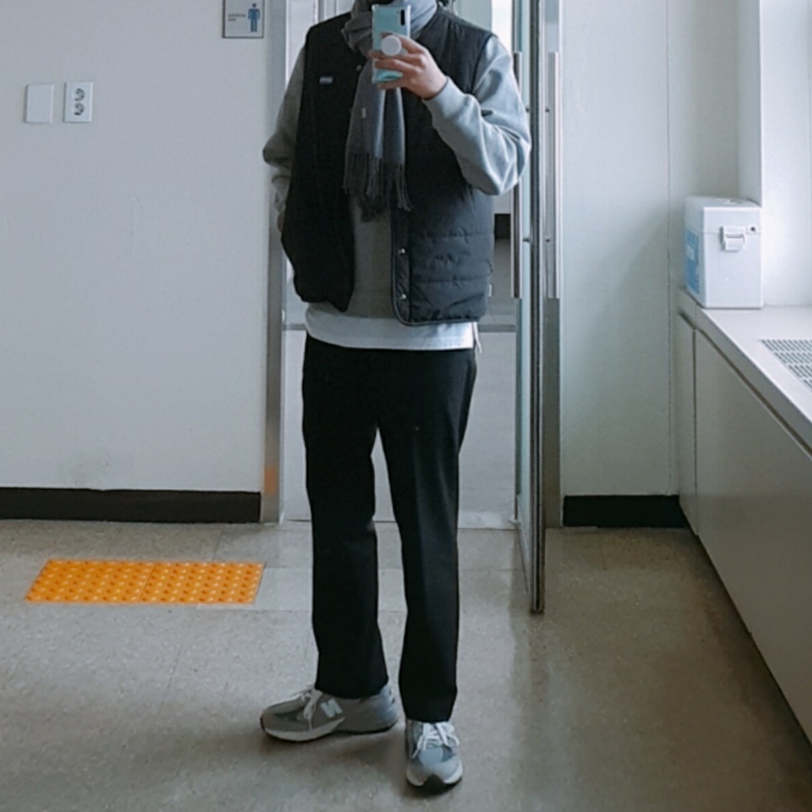 New Balance 993 Made in USA Grey - D Standard 착용 스타일