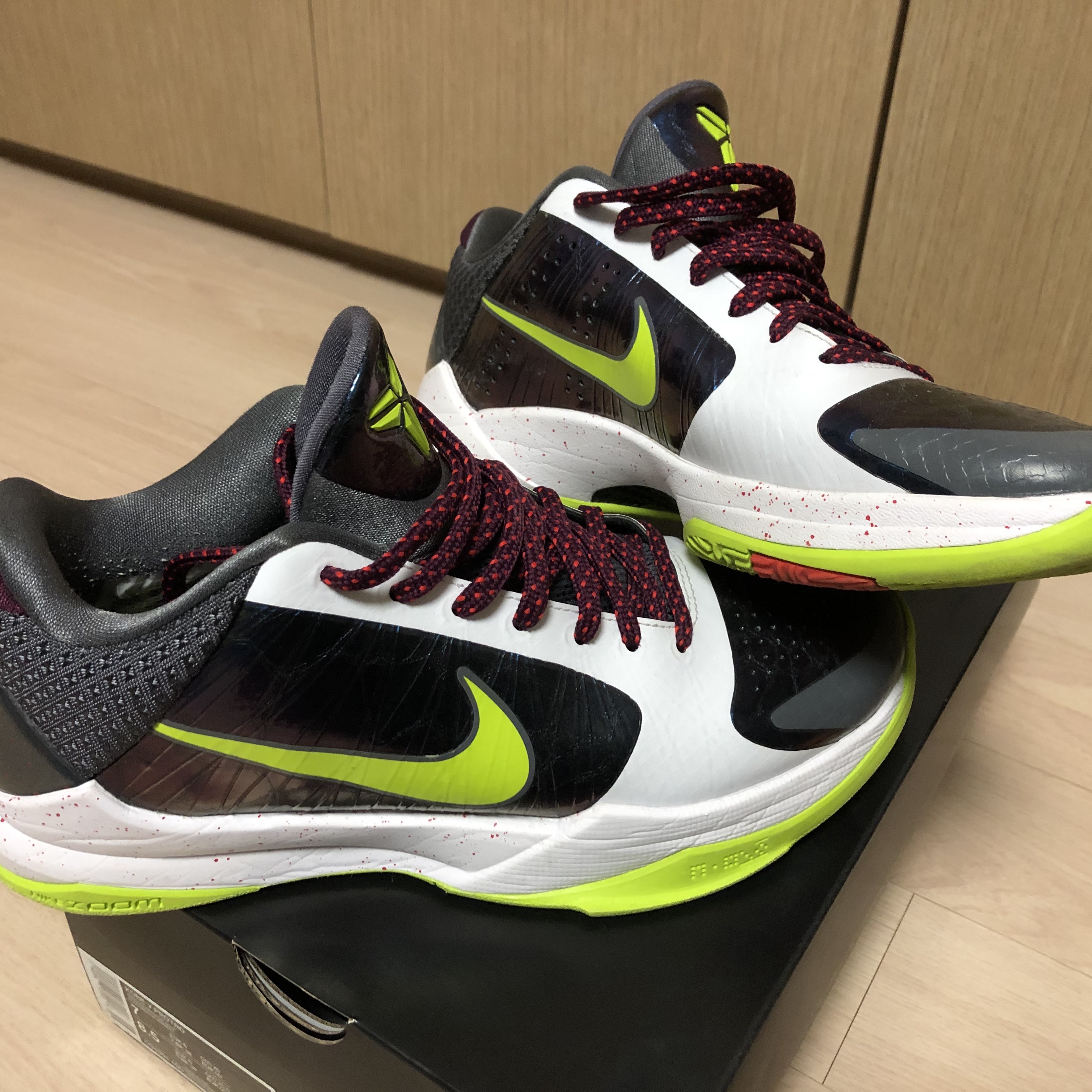 Nike Kobe 5 Protro Chaos 착용 스타일
