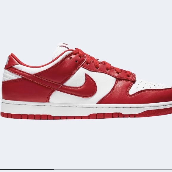 Nike SB Dunk Low Pro Clear Jade, Nike Dunk Low SP University Red 2020 착용 스타일 - 2