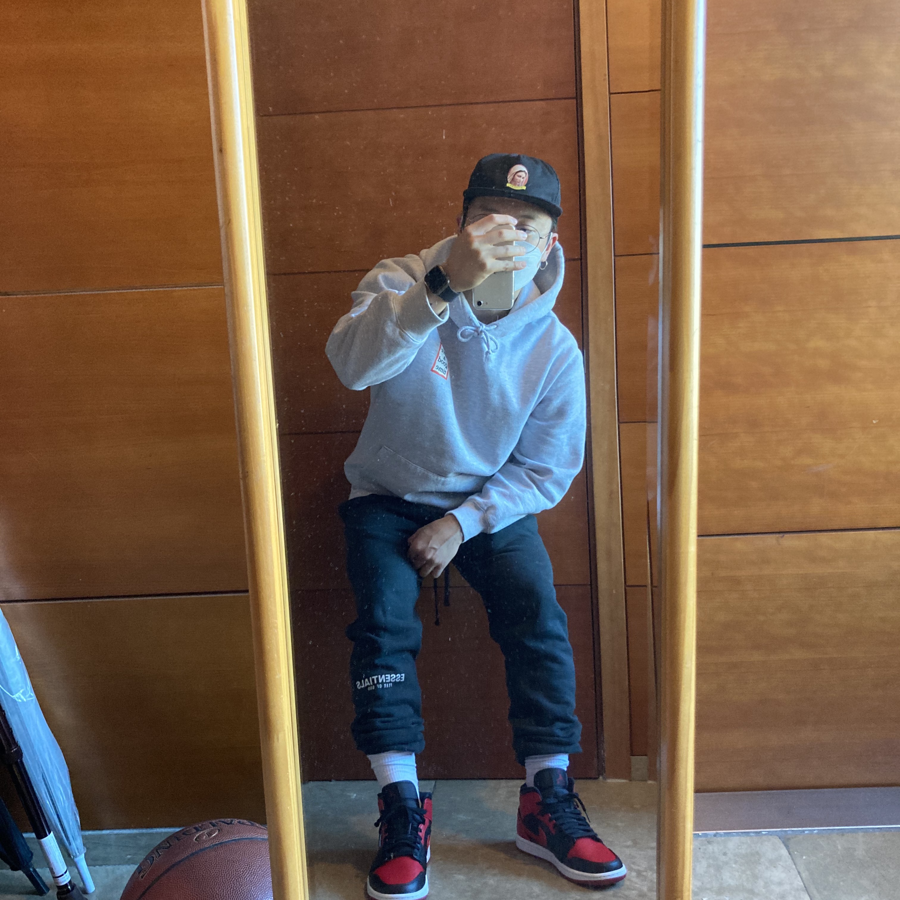 Jordan 1 Mid Bred Banned 2020 착용 스타일