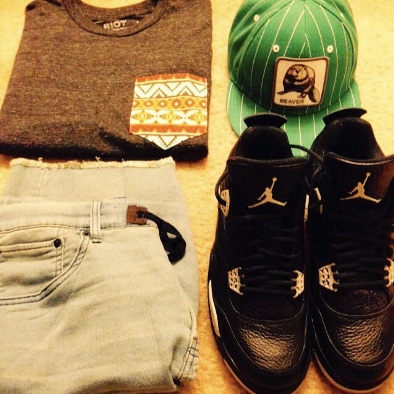 Jordan 4 Retro Oreo 2015 착용 스타일