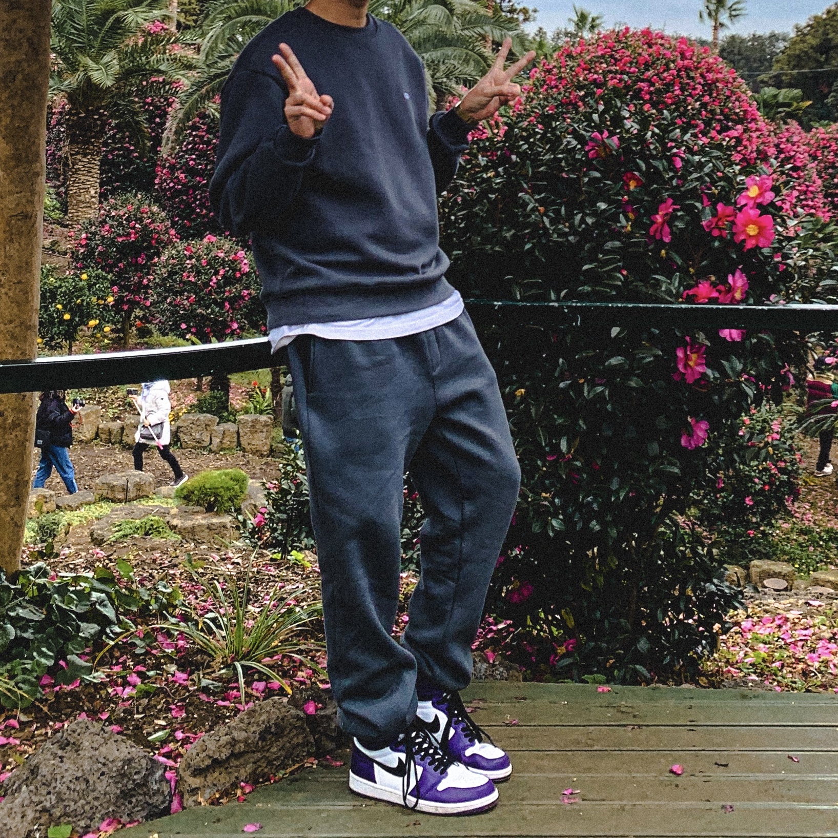 Jordan 1 Retro High OG Court Purple 2020 착용 스타일