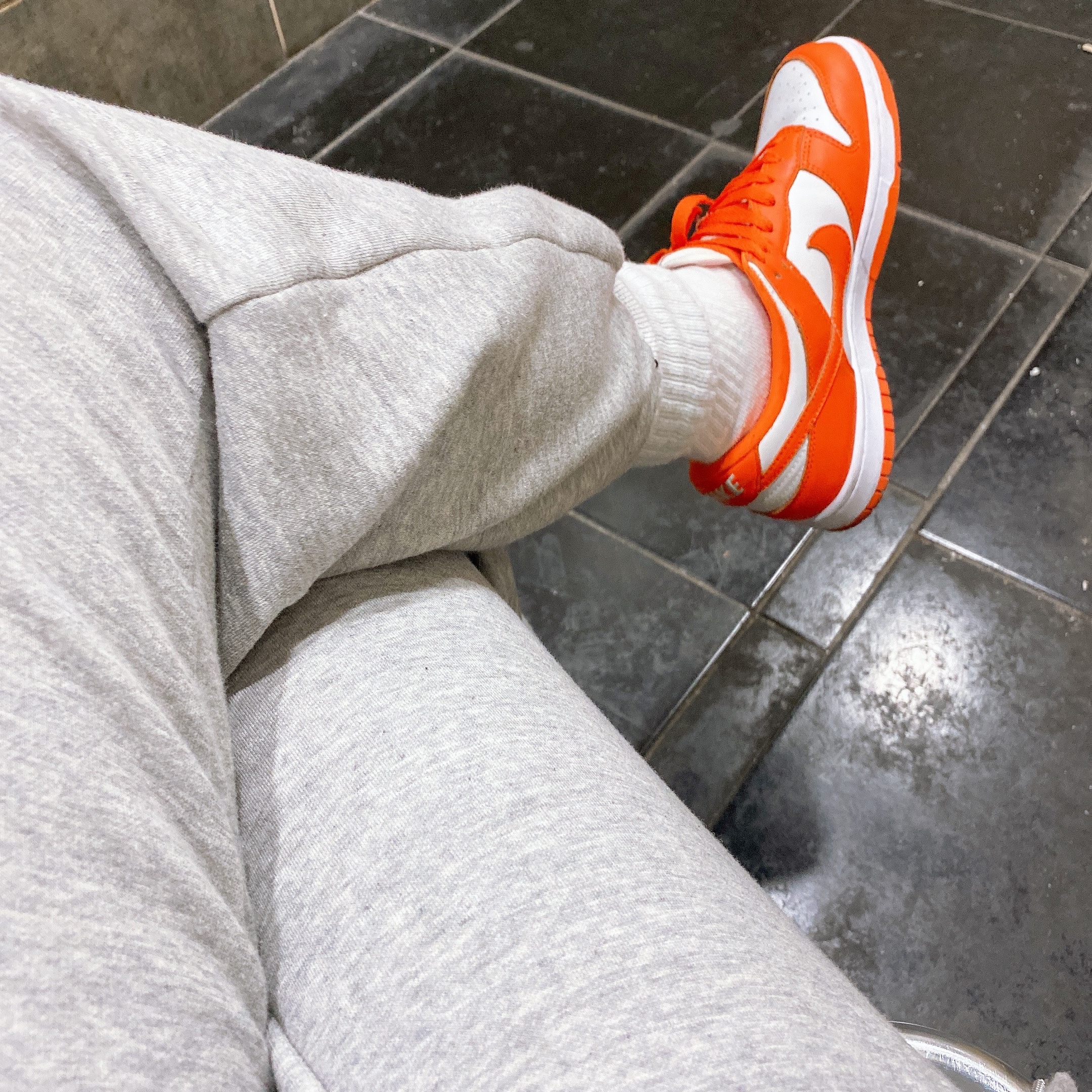 Nike Dunk Low SP Syracuse 2020 착용 스타일
