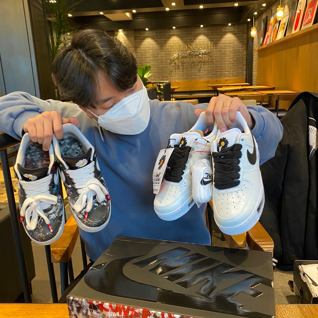 Nike x Peaceminusone Air Force 1 Low Para-Noise 2.0, Nike x Peaceminusone Air Force 1 Low Para-Noise 착용 스타일