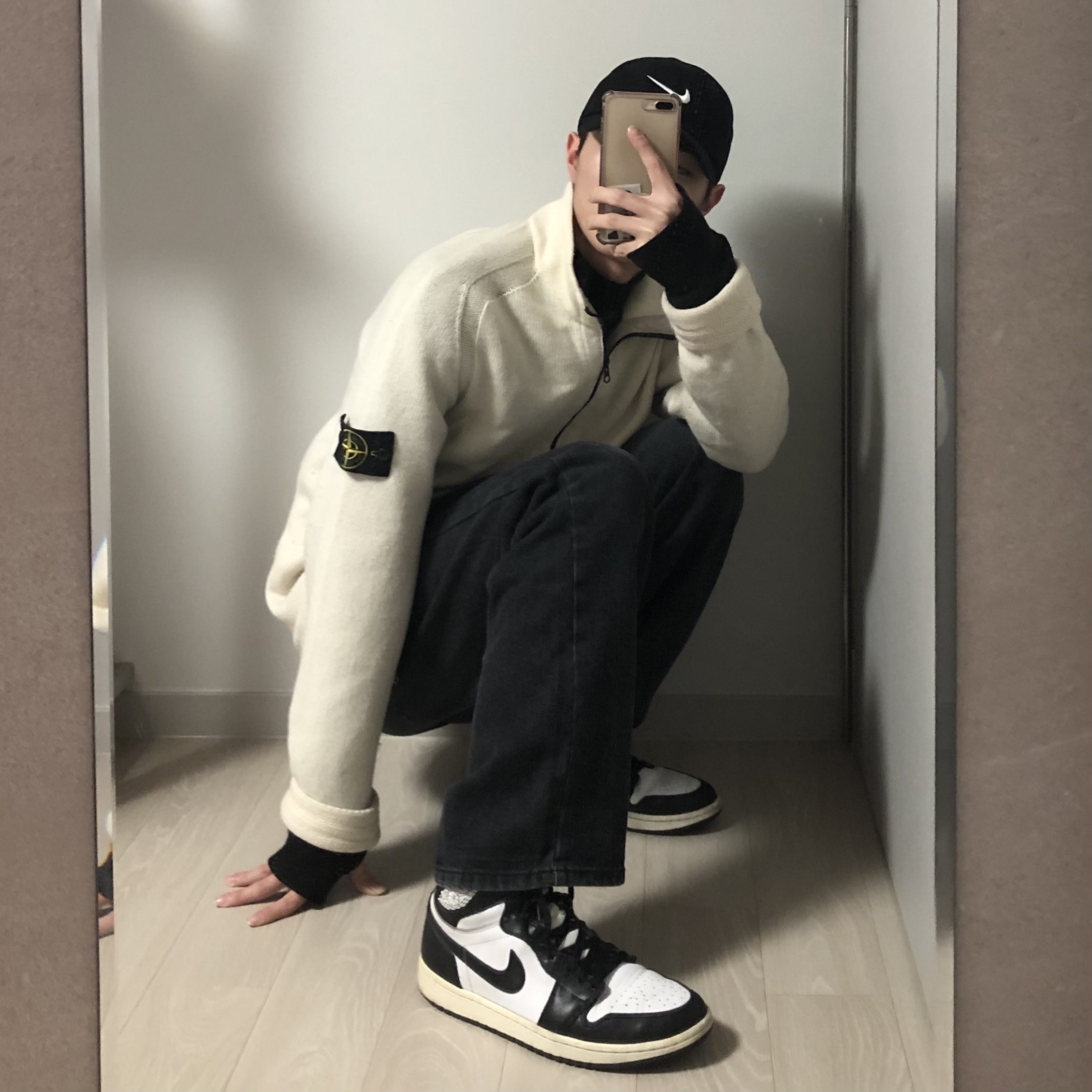 Jordan 1 Retro High OG Black White 2014 착용 스타일