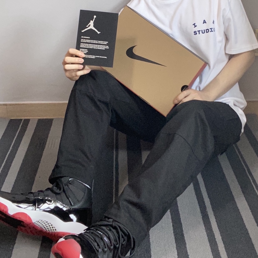 Jordan 11 Retro Bred 2019 착용 스타일